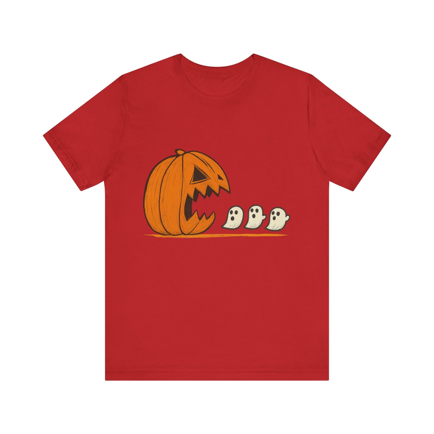 Halloween Ghosts Pumpkin T-Shirt