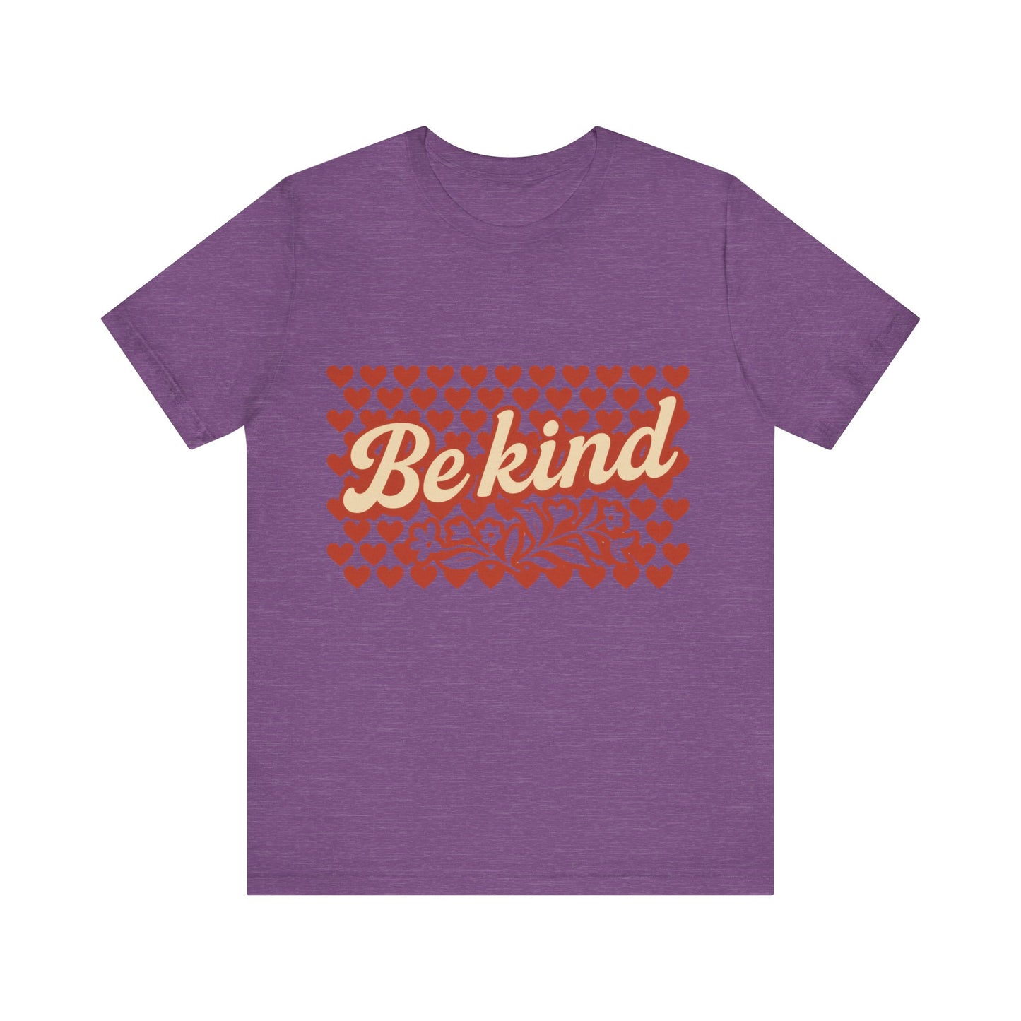 Be Kind Heart Print T-Shirt