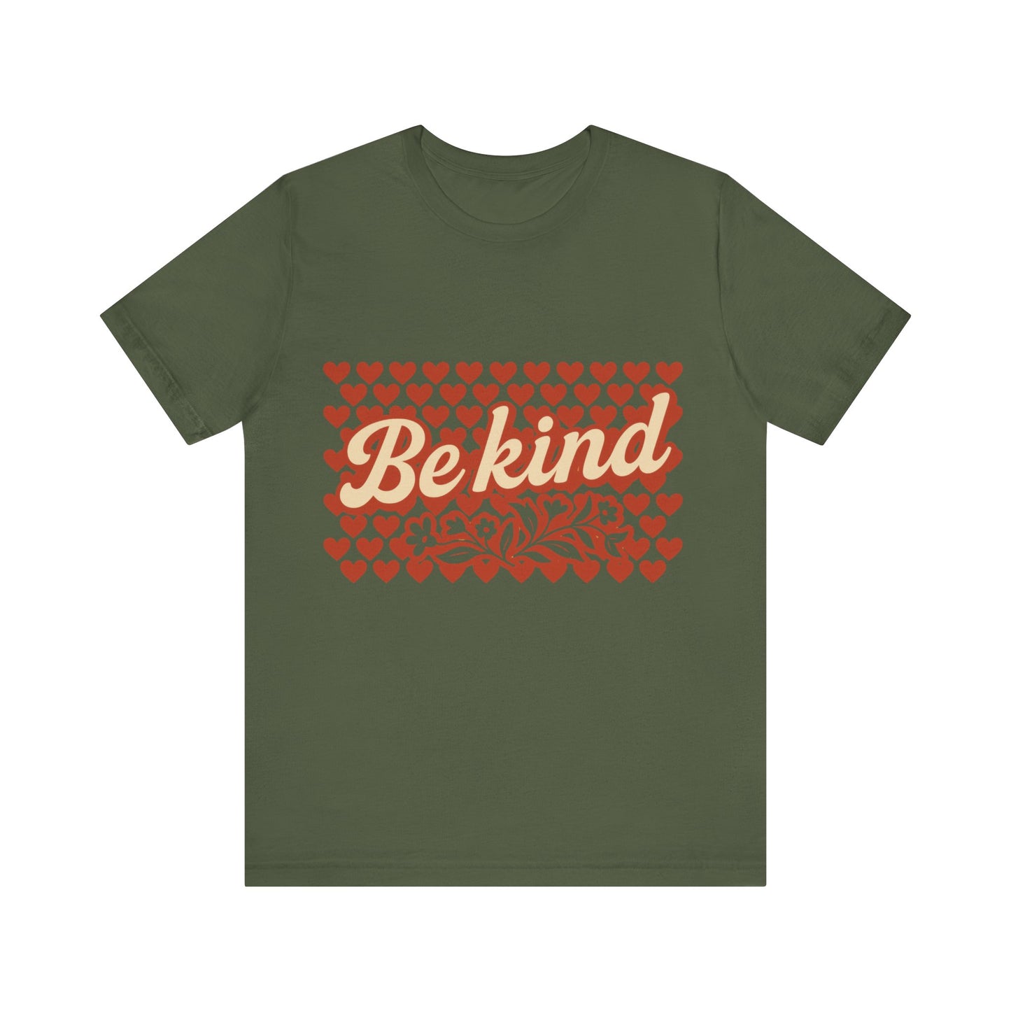 Be Kind Heart Print T-Shirt