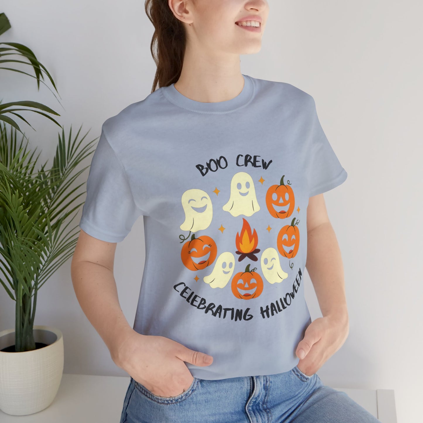 Boo Crew Halloween Tee, Halloween Party Wear