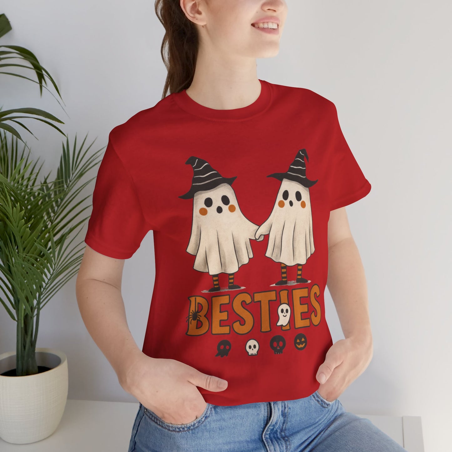 Besties Ghosts Halloween T-Shirt
