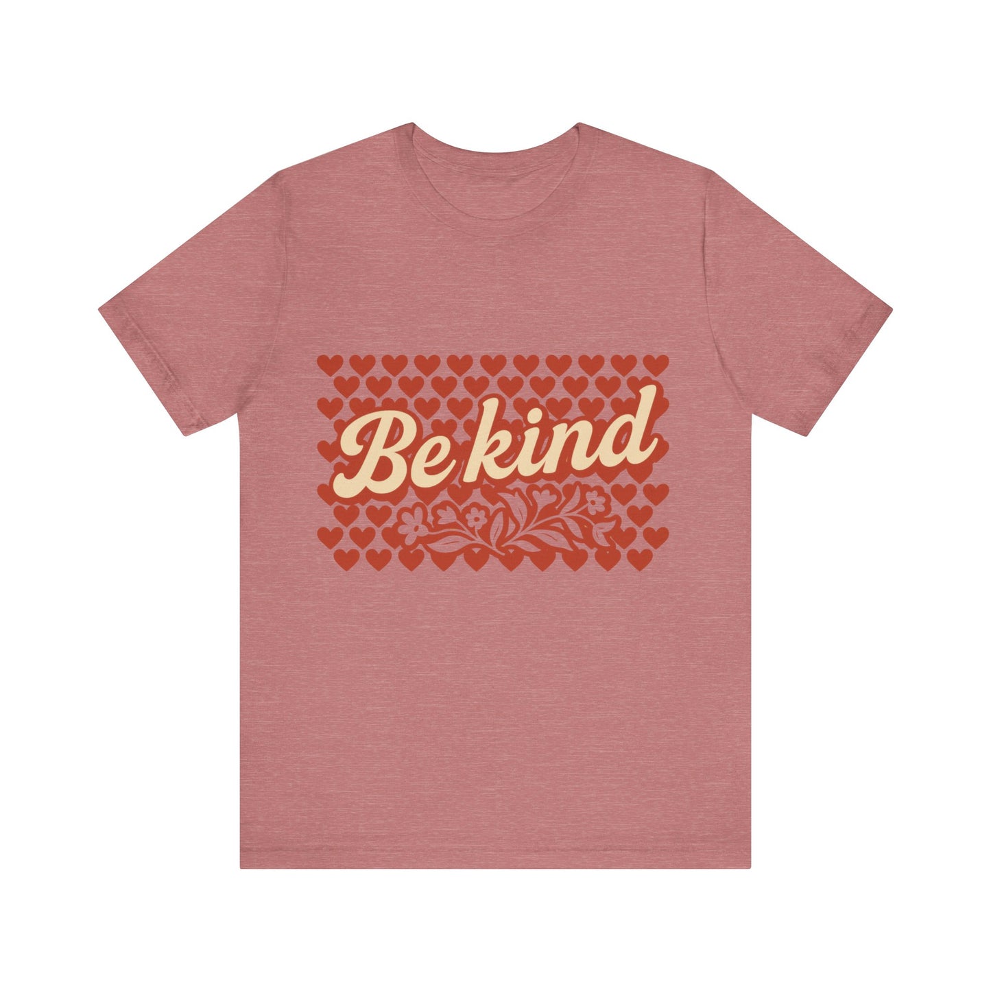 Be Kind Heart Print T-Shirt