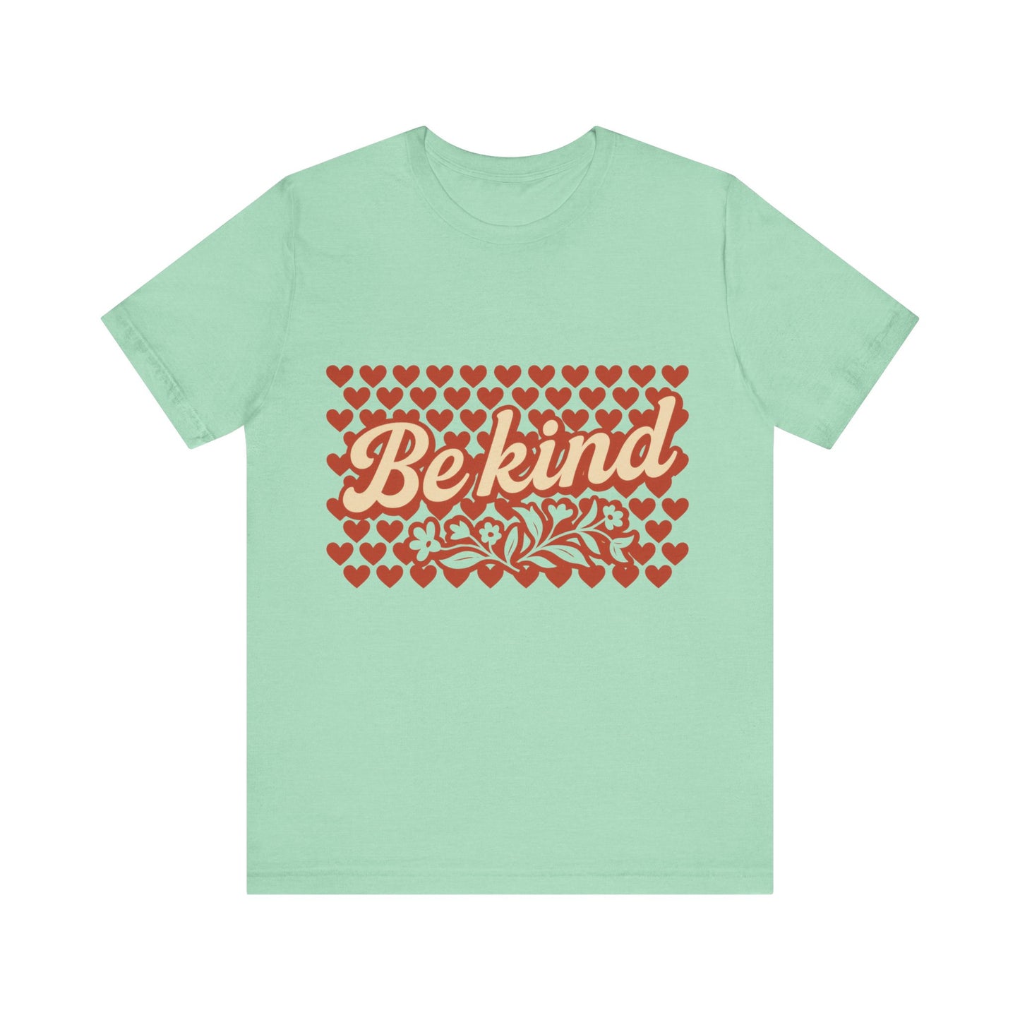 Be Kind Heart Print T-Shirt
