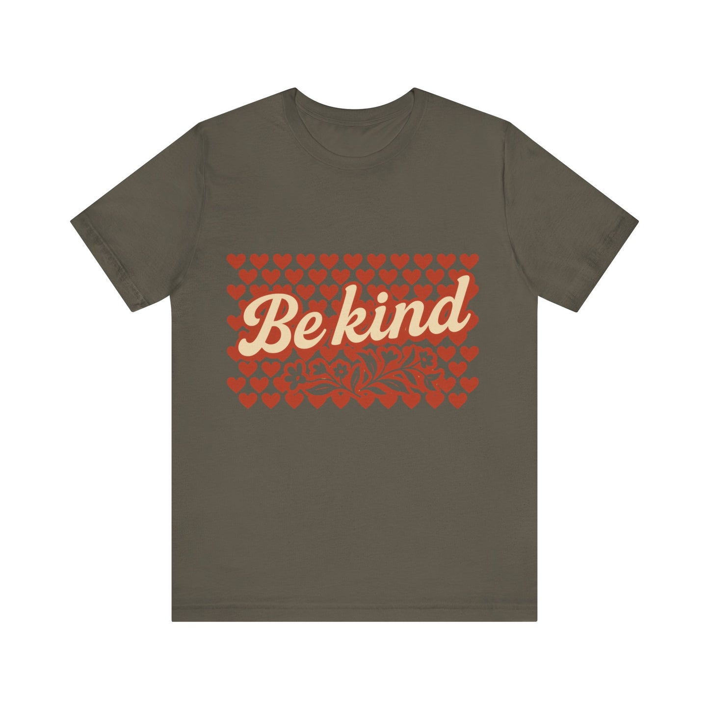 Be Kind Heart Print T-Shirt