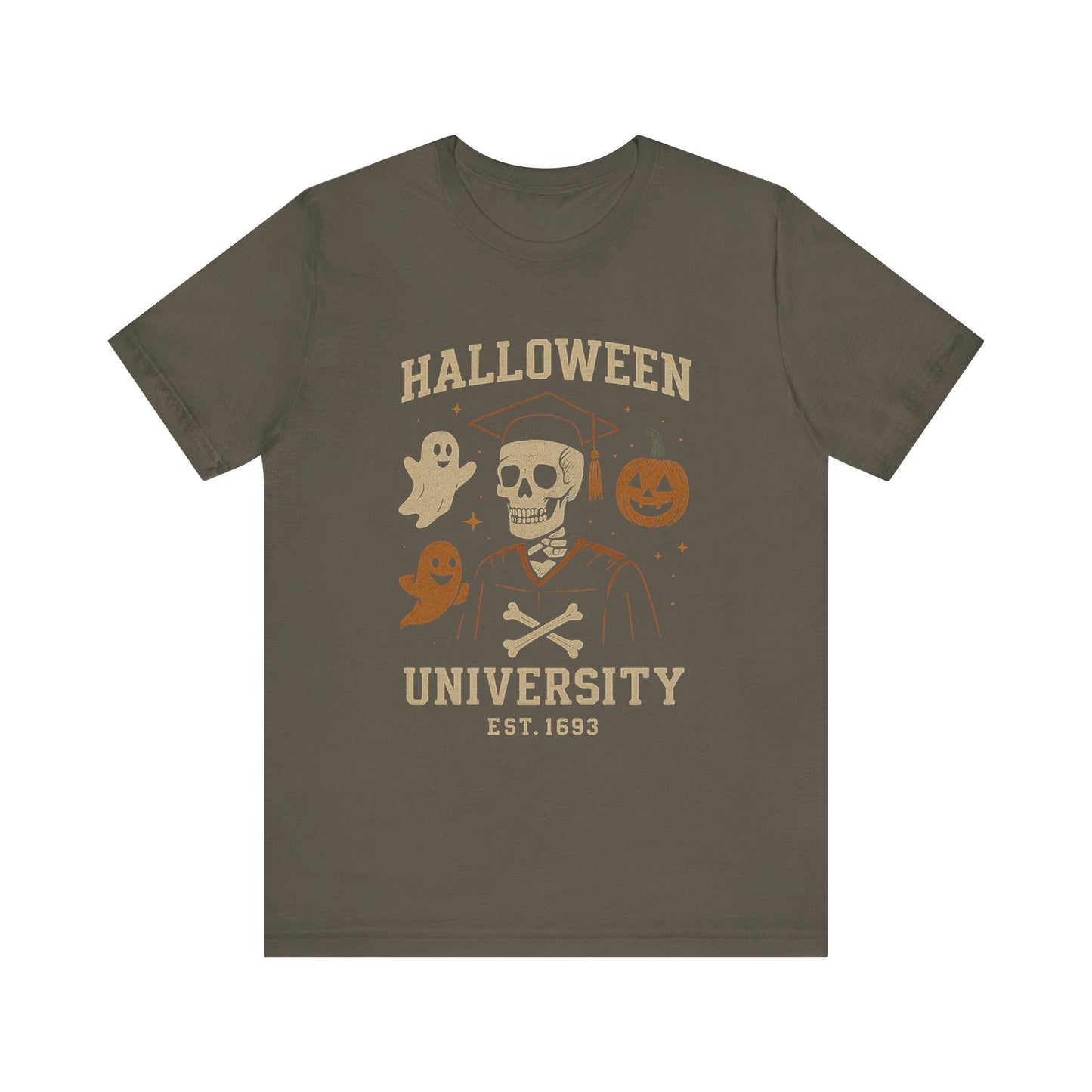 Halloween University T-Shirt, Spooky Graduation