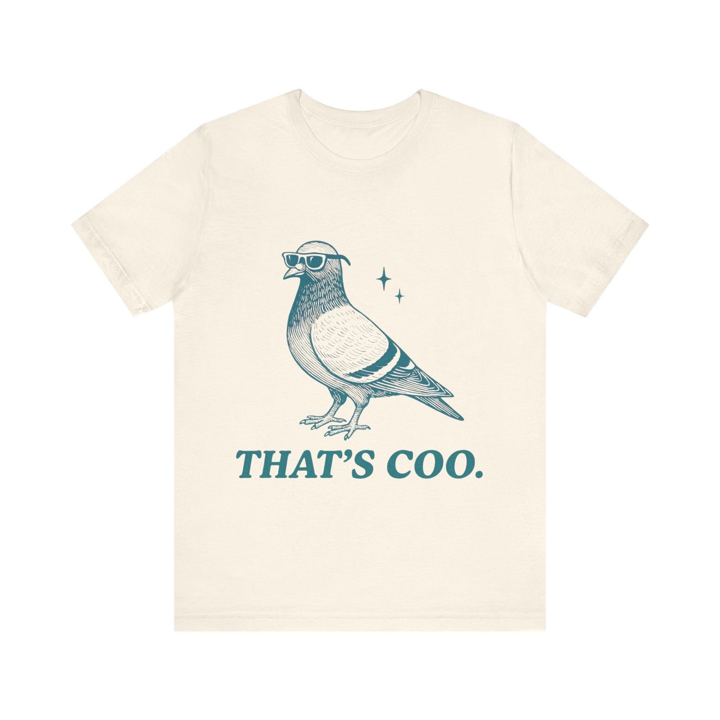 That's Coo  Tee, Cute Bird Graphic Shirt