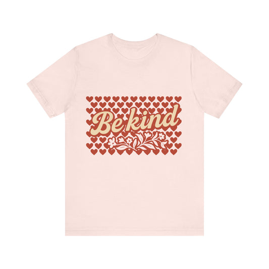 Be Kind Heart Print T-Shirt