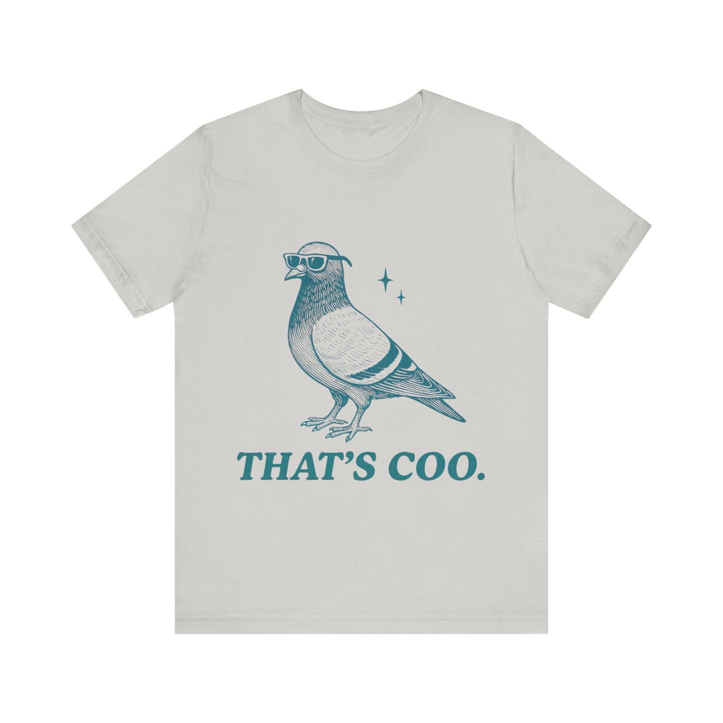 That's Coo  Tee, Cute Bird Graphic Shirt