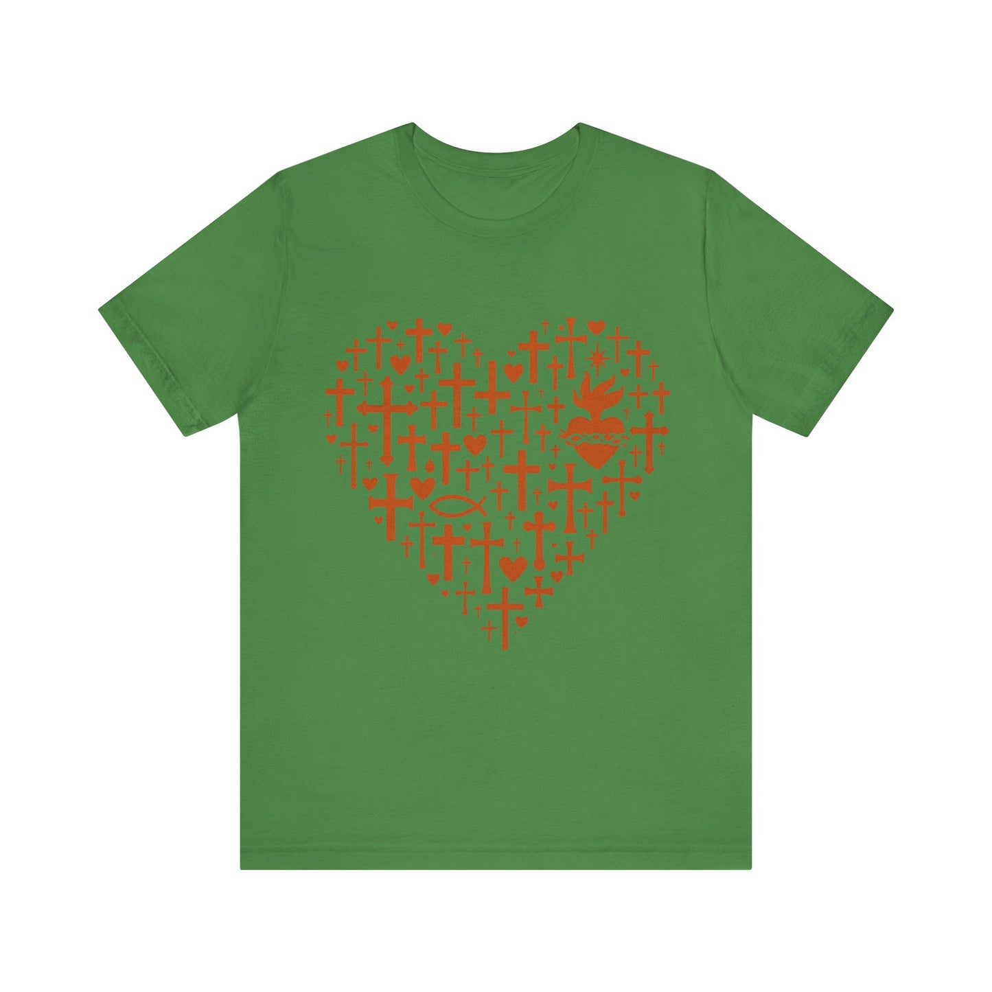 Heart Cross Design  Faith T-Shirt