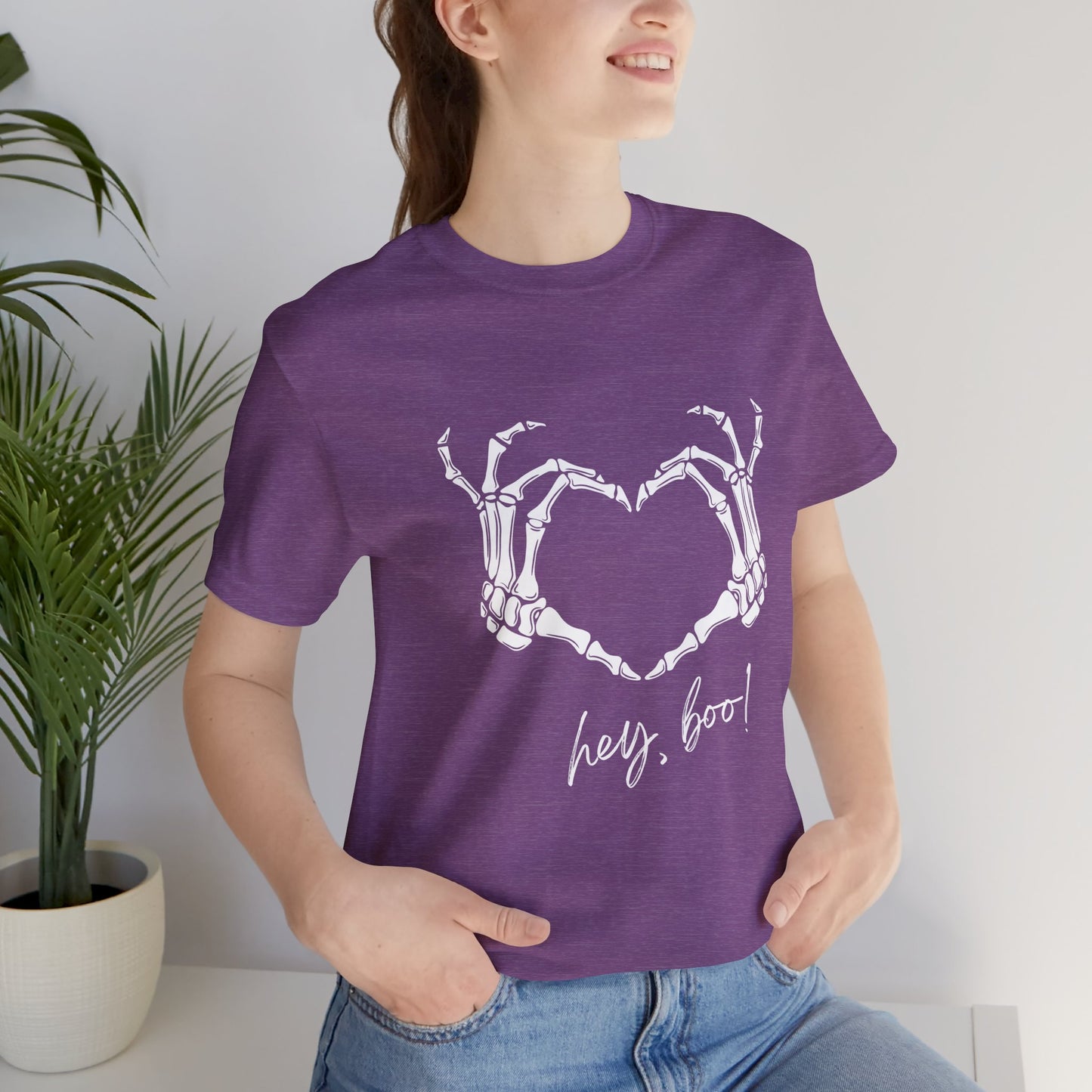 Romantic  Spooky  Skeleton Heart T-Shirt