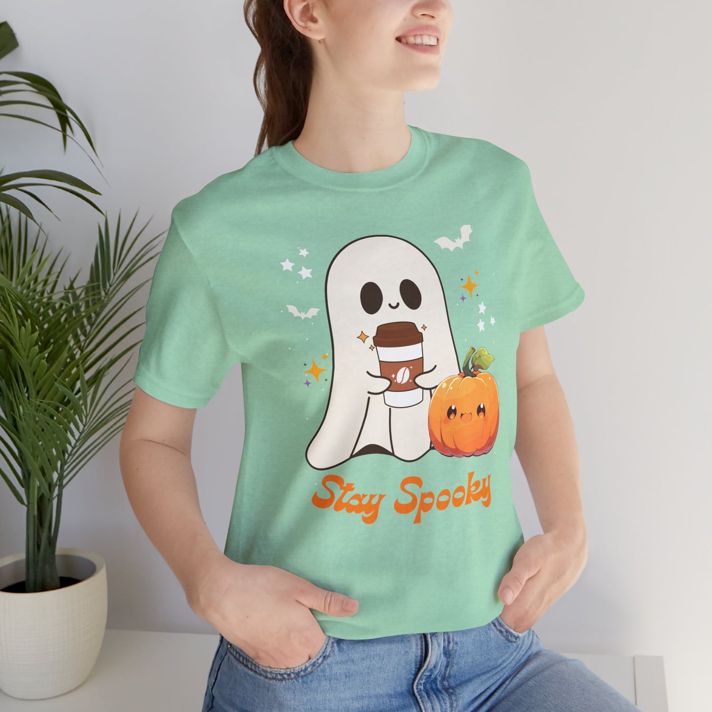 Stay Spooky Shirt, Ghost Graphic Tee