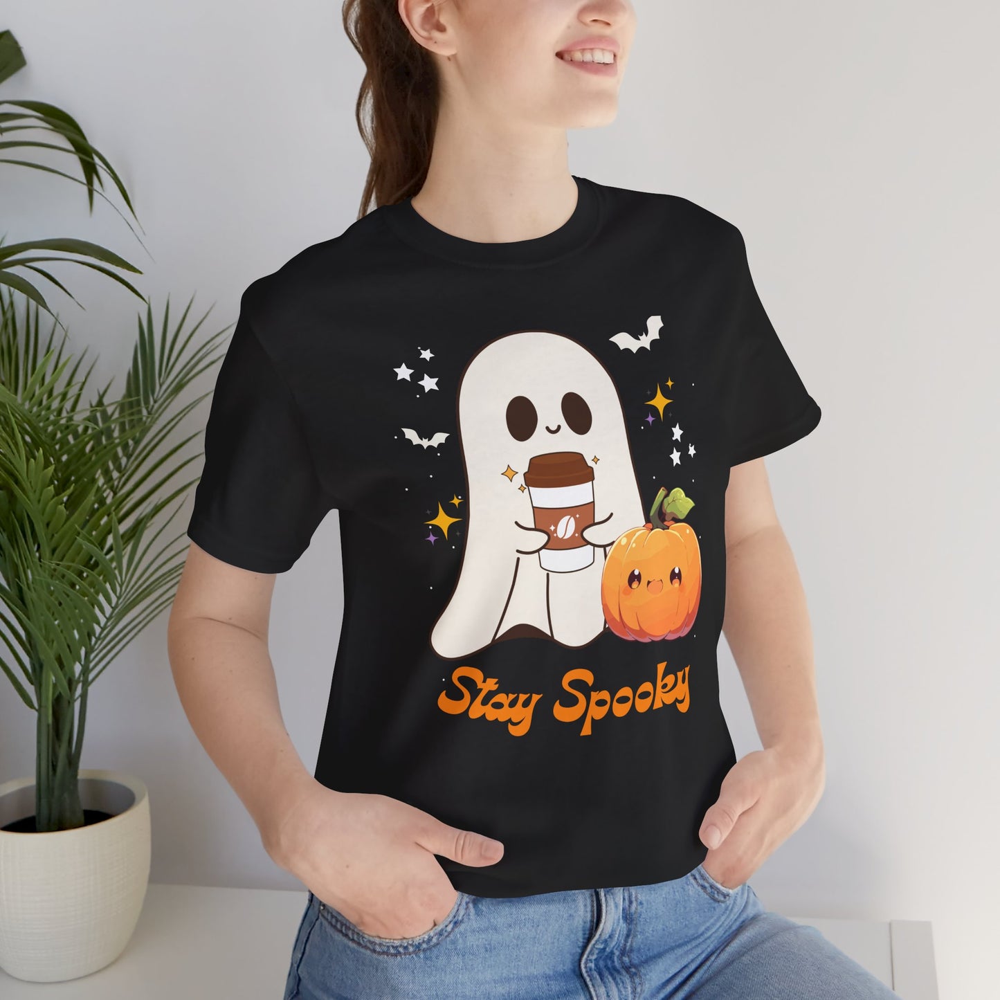Stay Spooky Shirt, Ghost Graphic Tee