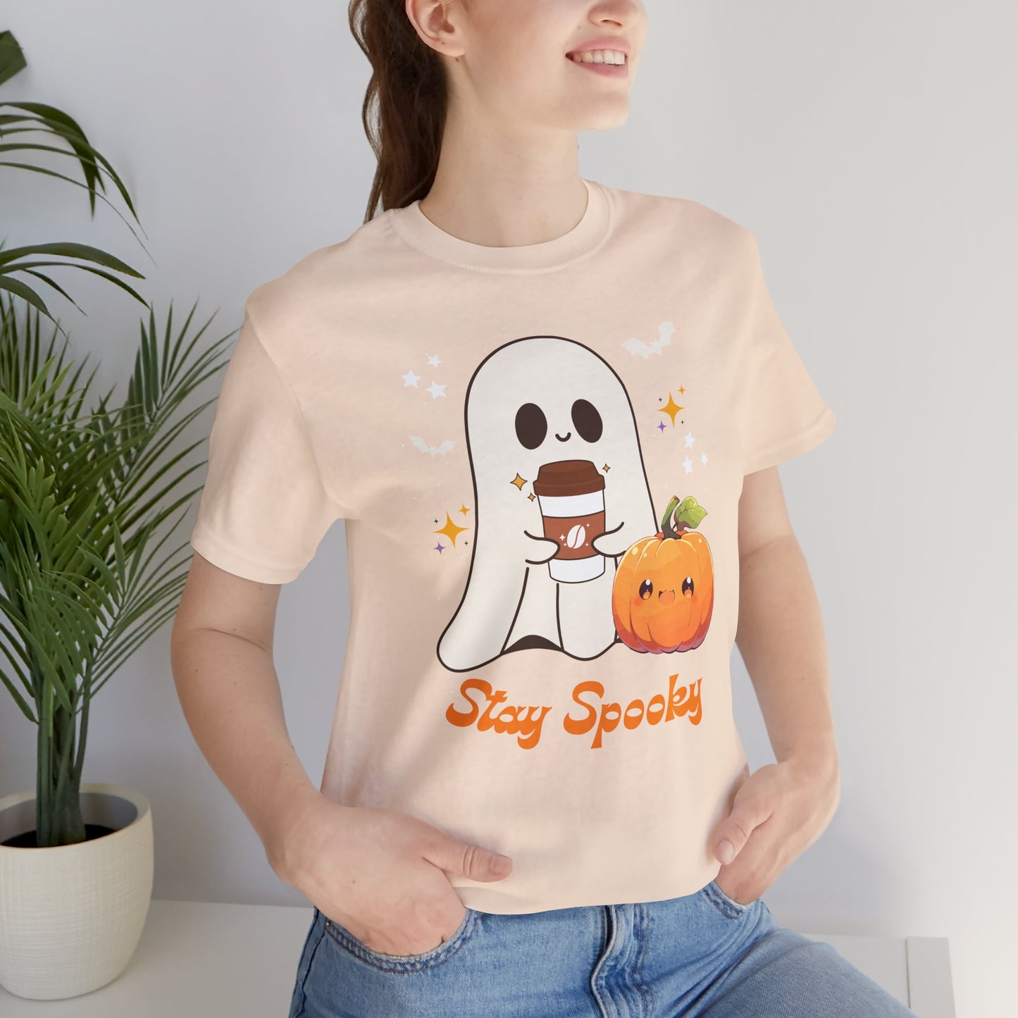 Stay Spooky Shirt, Ghost Graphic Tee