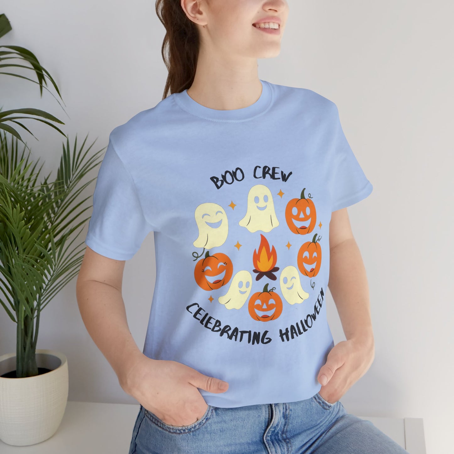 Boo Crew Halloween Tee, Halloween Party Wear
