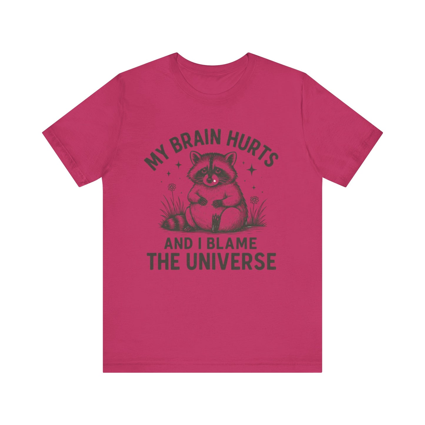 My Brain Hurts And I Blame The Universe Shirt