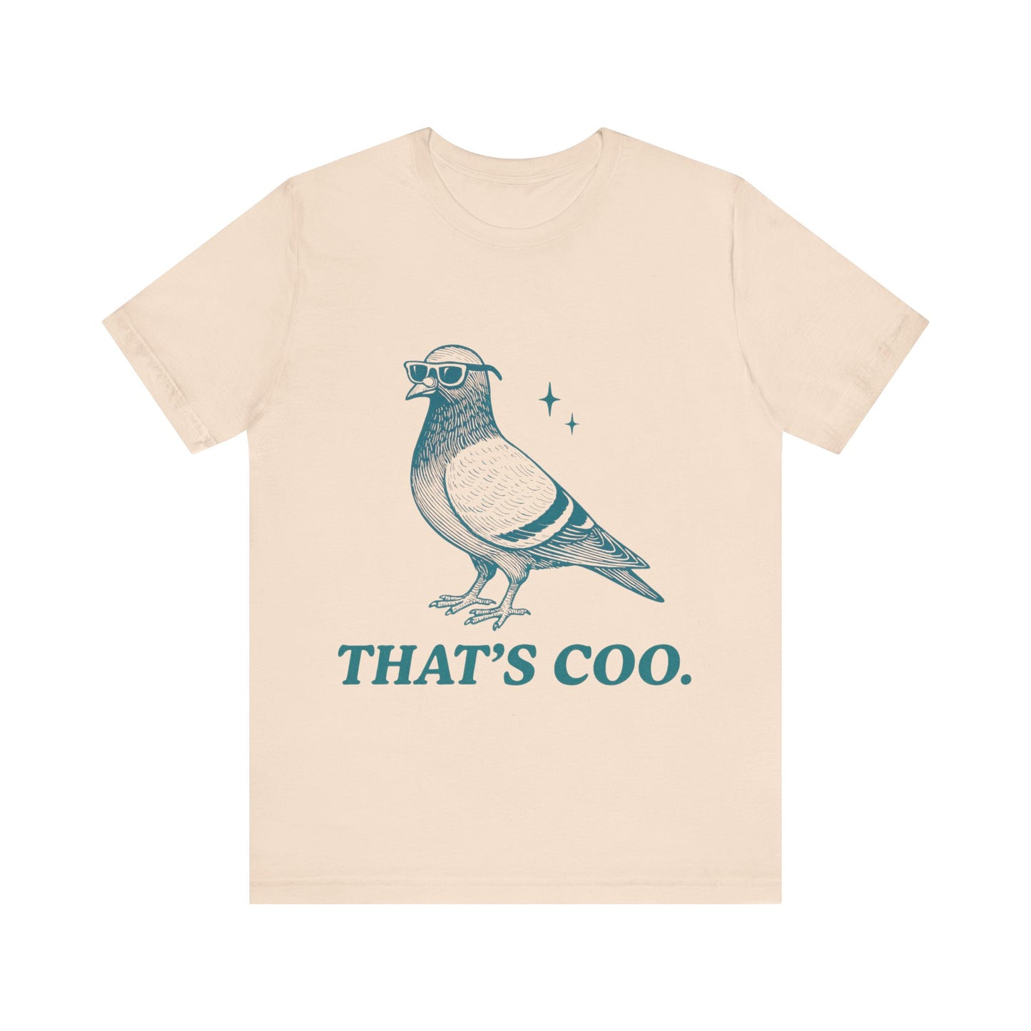 That's Coo  Tee, Cute Bird Graphic Shirt