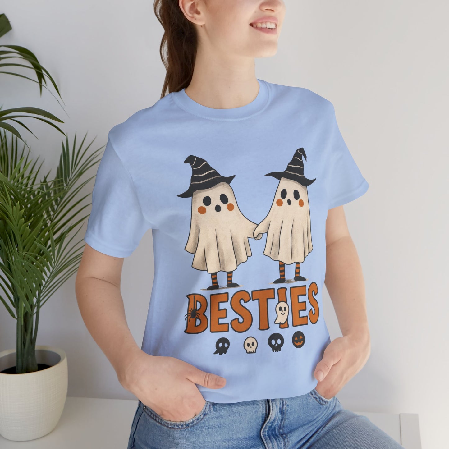 Besties Ghosts Halloween T-Shirt