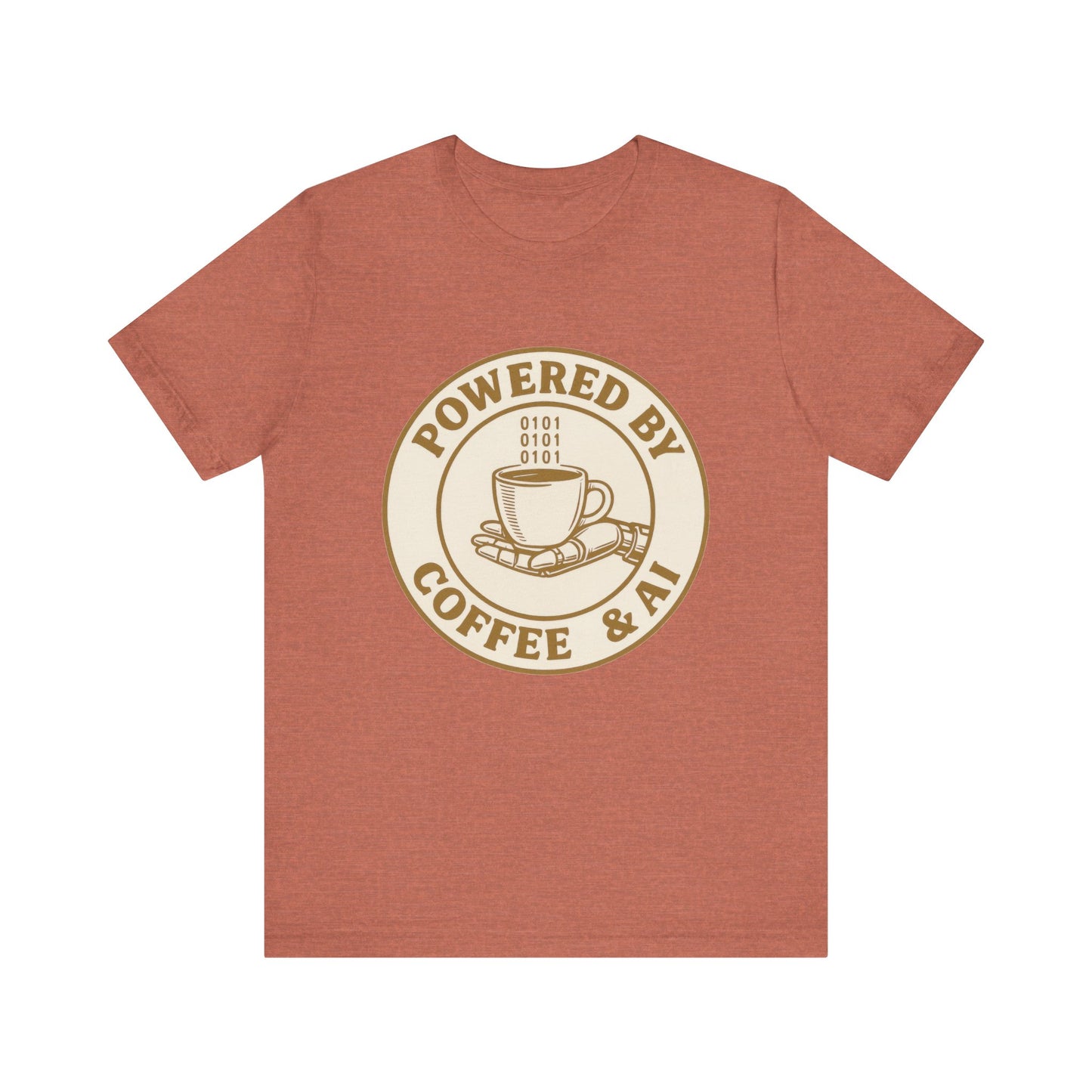 Powered by Coffee & AI T-Shirt