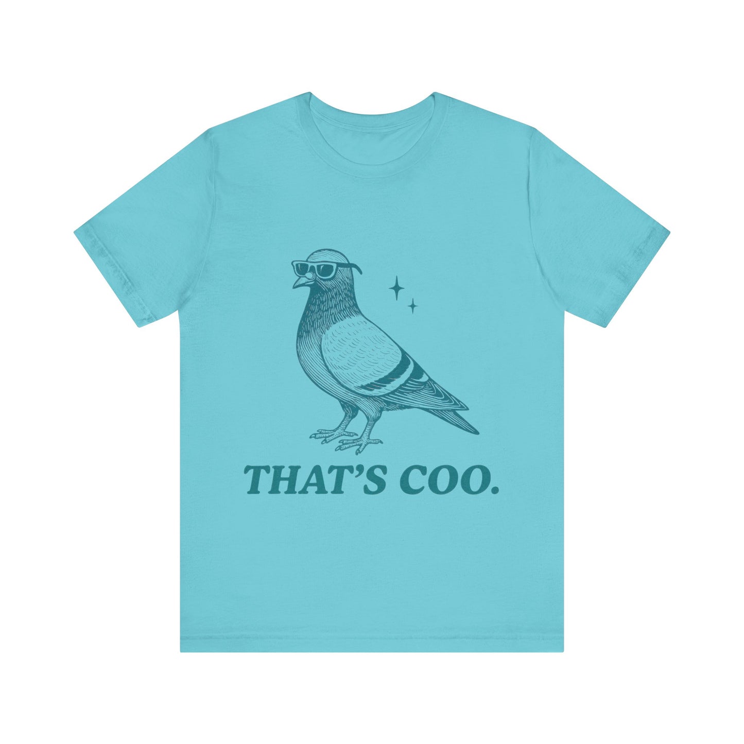 That's Coo  Tee, Cute Bird Graphic Shirt