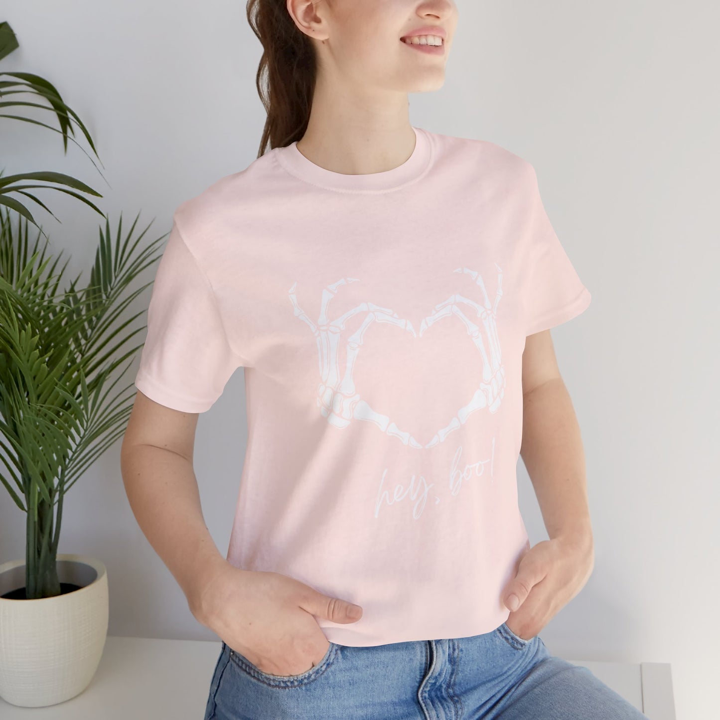 Romantic  Spooky  Skeleton Heart T-Shirt