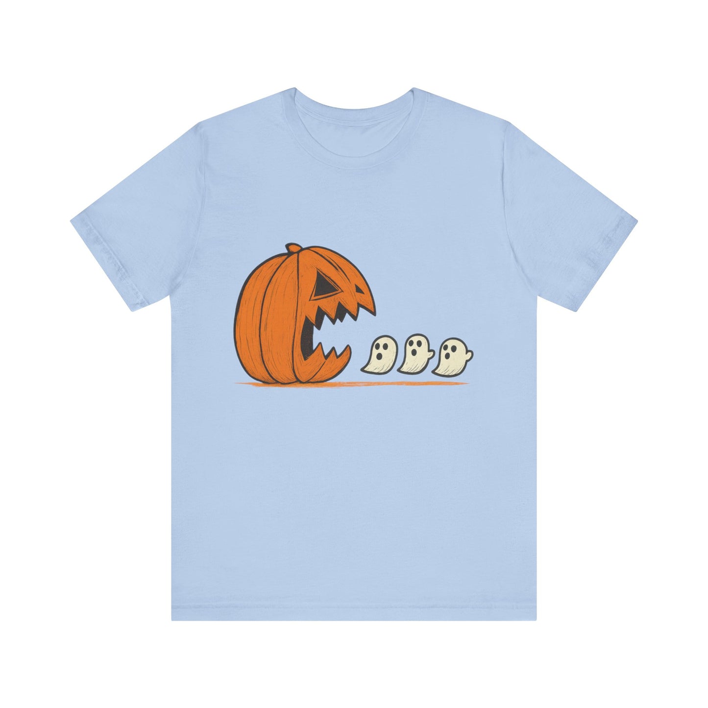 Halloween Ghosts Pumpkin  T-Shirt