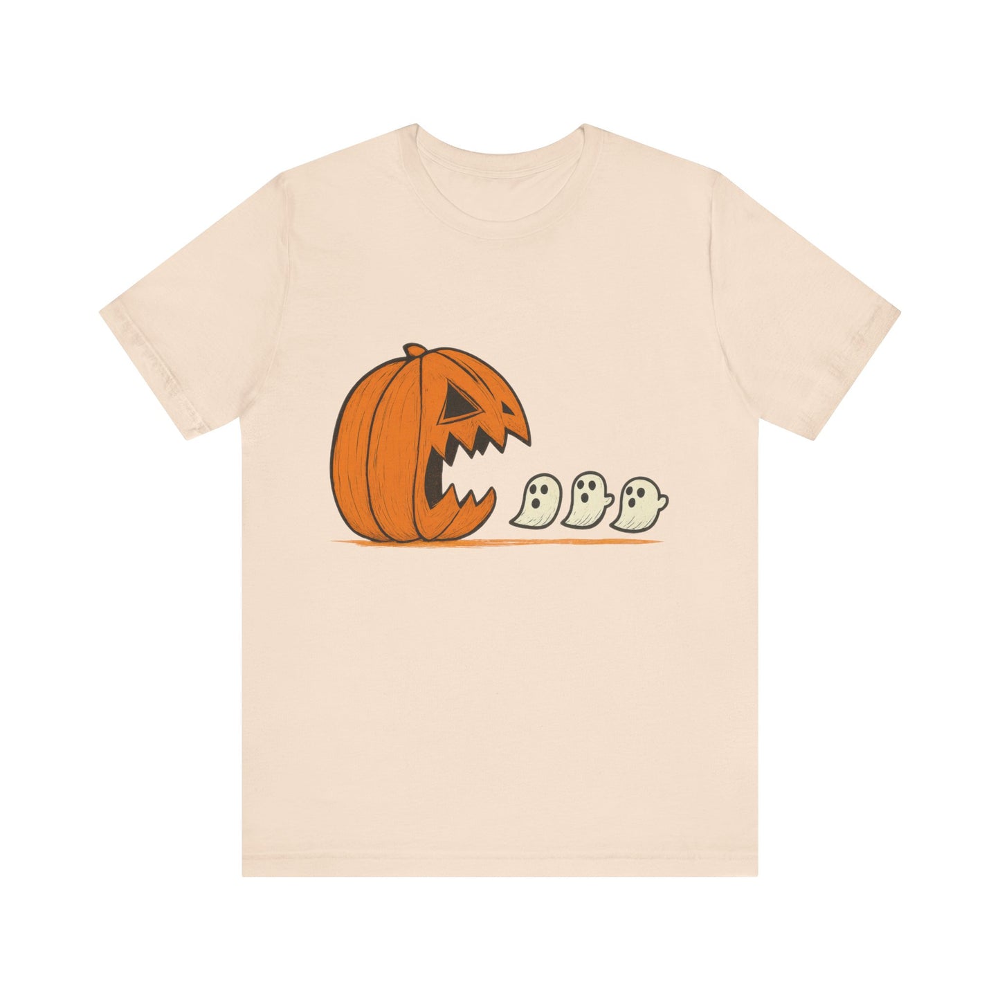 Halloween Ghosts Pumpkin  T-Shirt