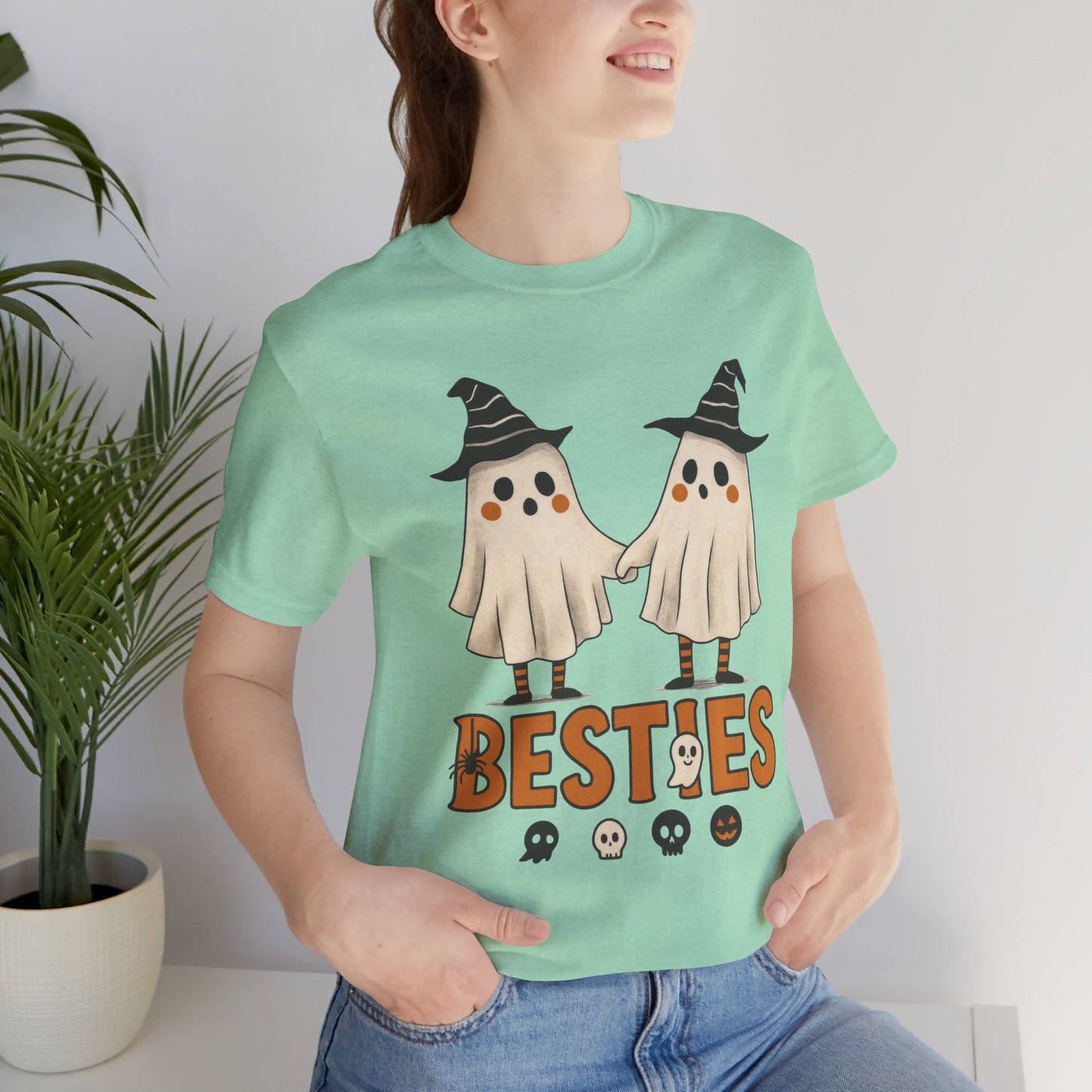 Besties Ghosts Halloween T-Shirt