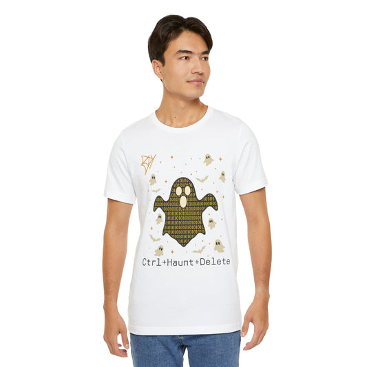 Artificial AI  Ghost T-shirt ,  Halloween Ghost