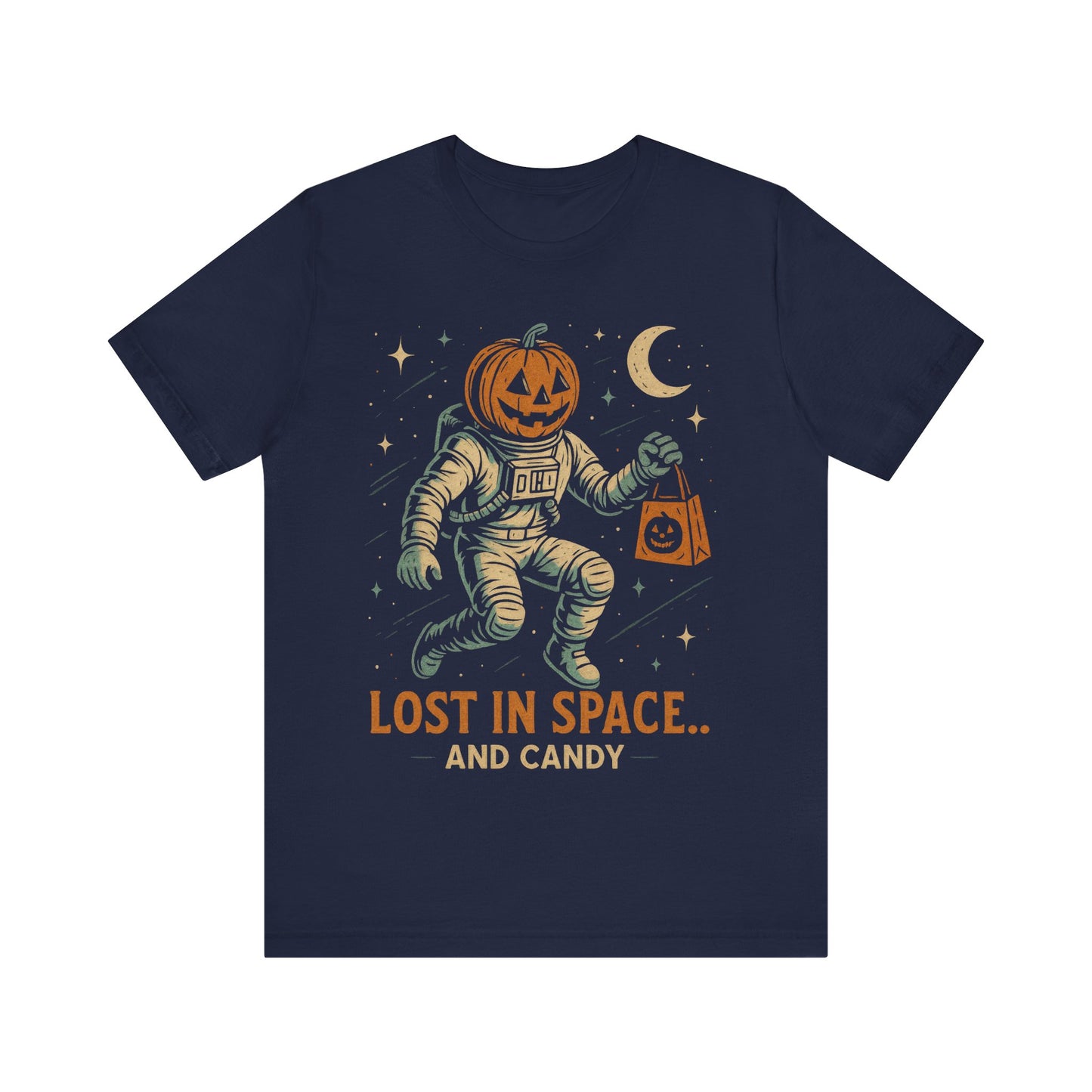 Lost In Space Shirt, Astronaut Pumpkin Shirt