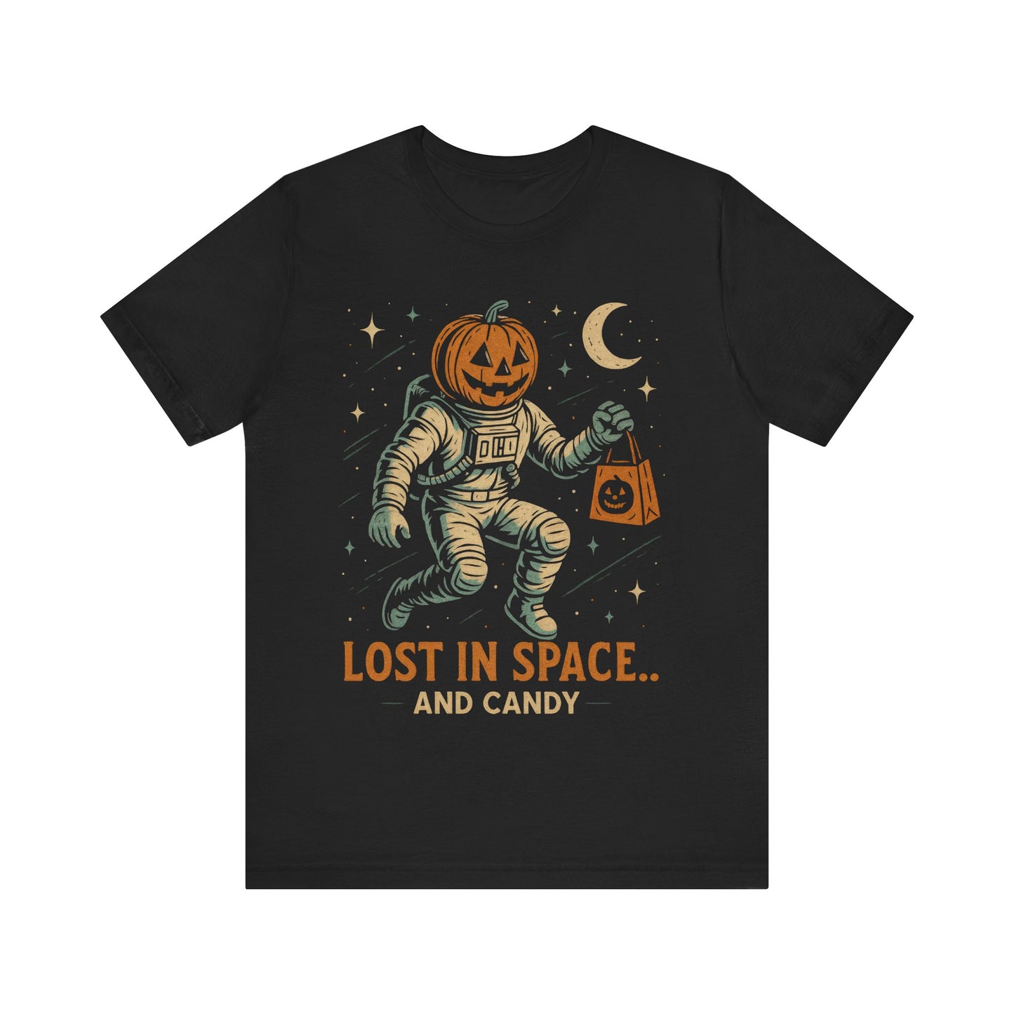 Lost In Space Shirt, Astronaut Pumpkin Shirt