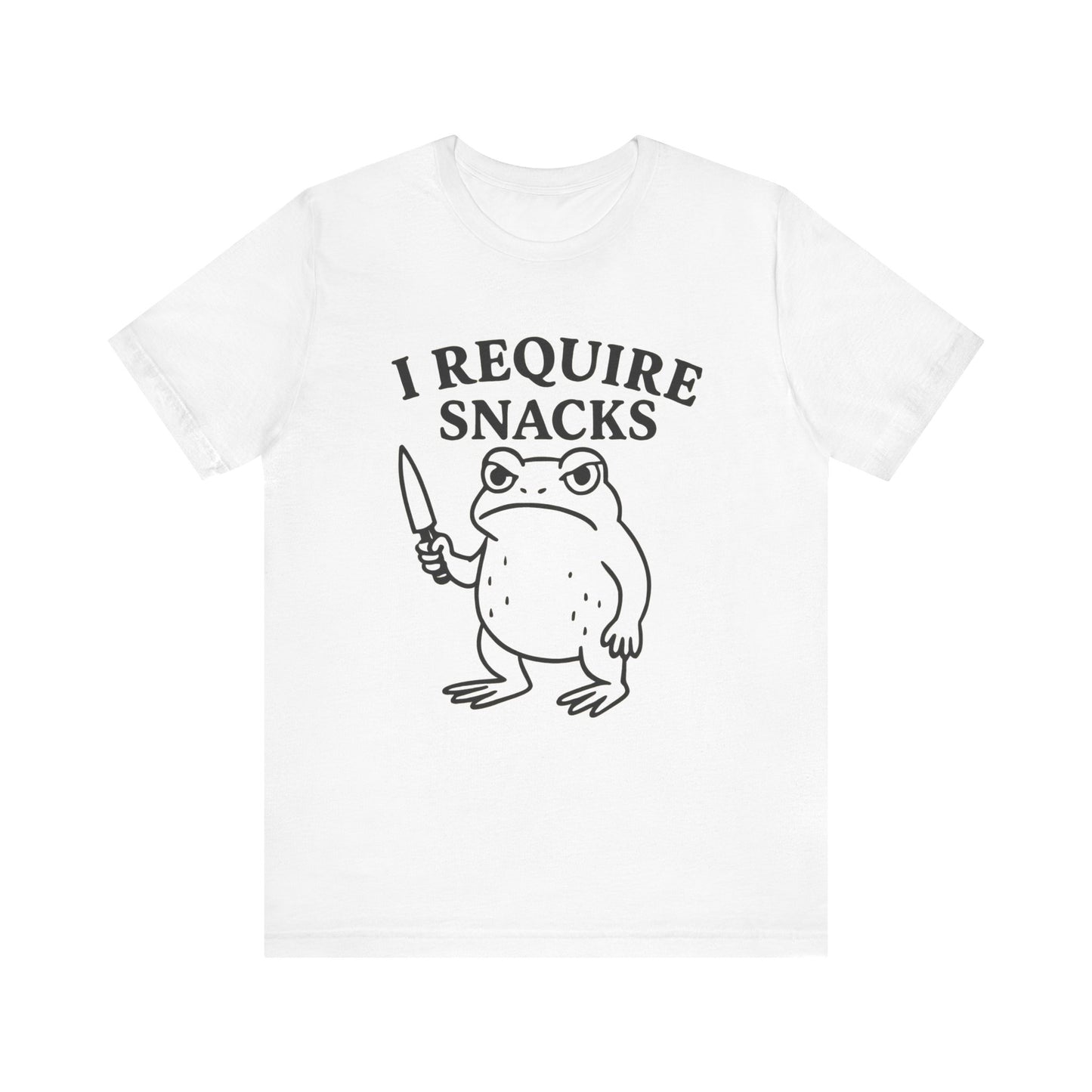 I Require Snacks Shirt