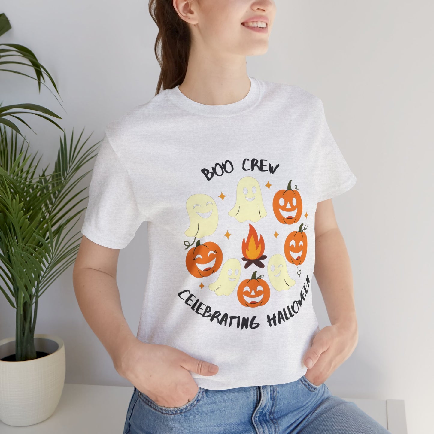 Boo Crew Halloween Tee, Halloween Party Wear