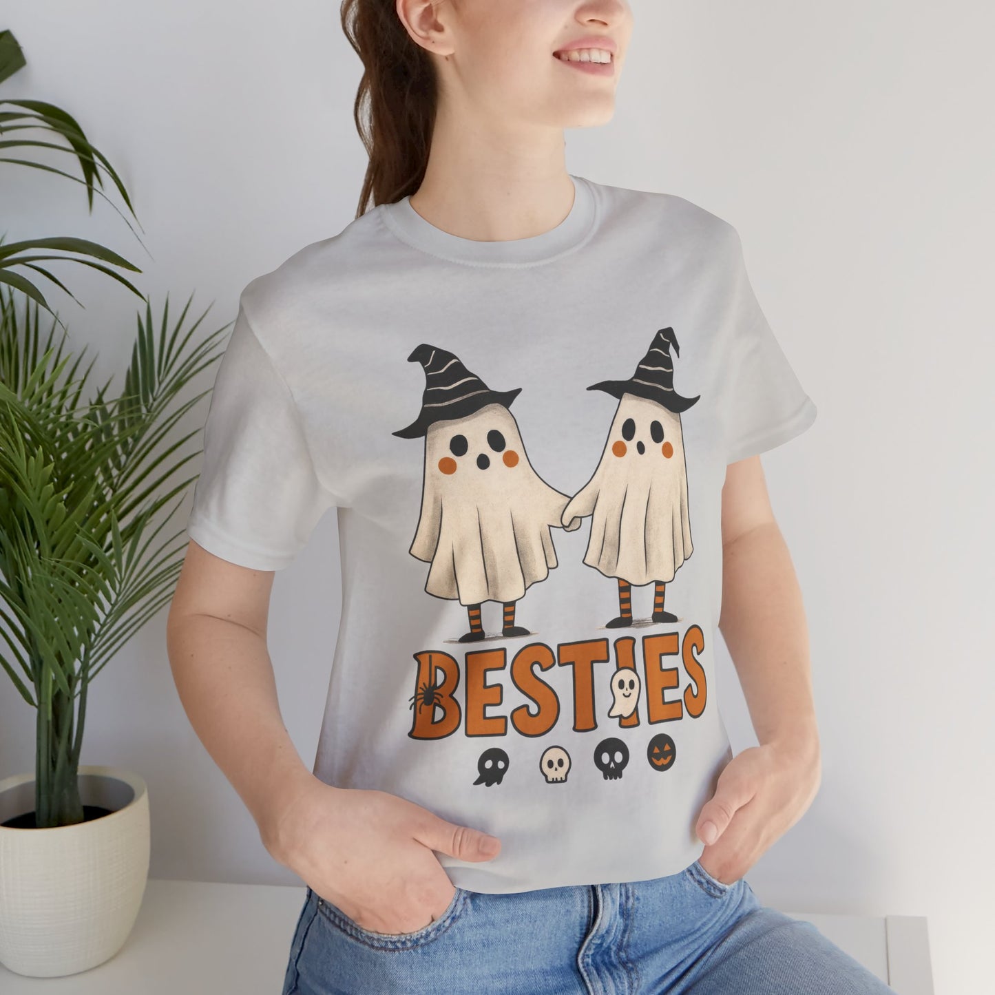 Besties Ghosts Halloween T-Shirt
