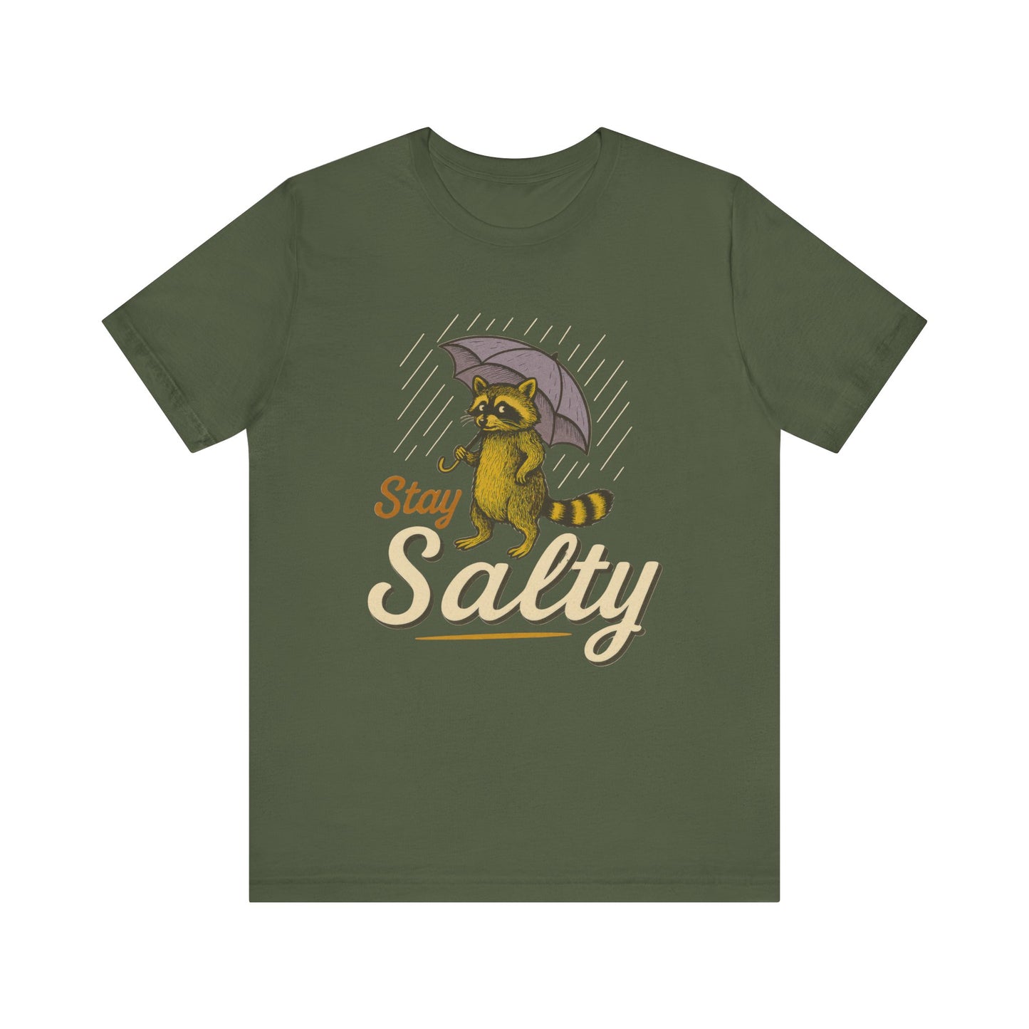 Stay Salty Raccoon Tee