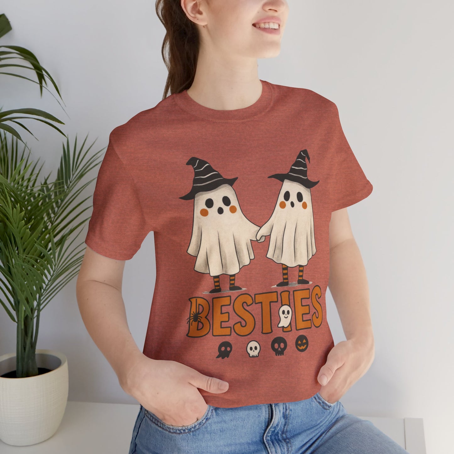 Besties Ghosts Halloween T-Shirt