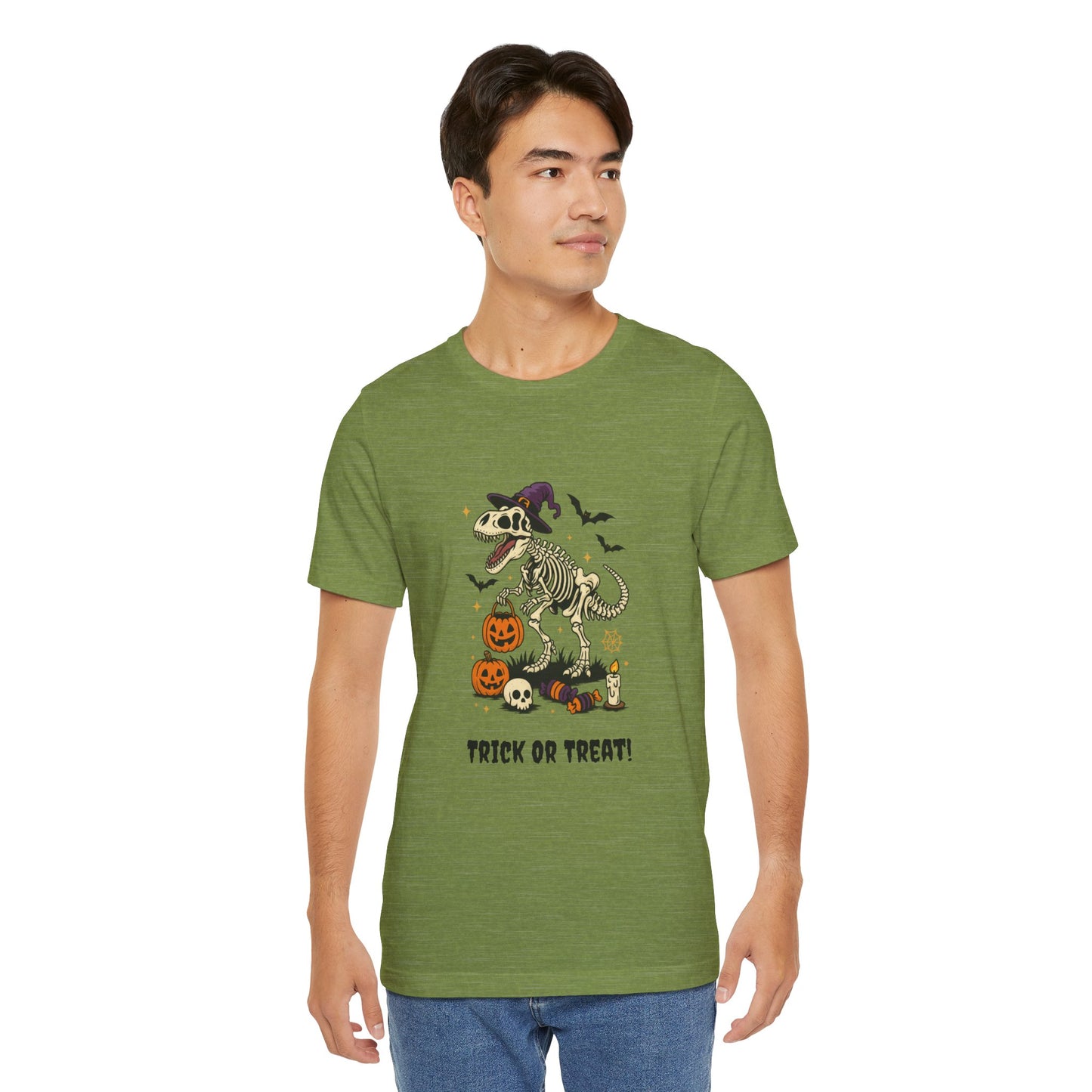 Halloween Dino T-Shirt - Trick or Treat Spooky Costume