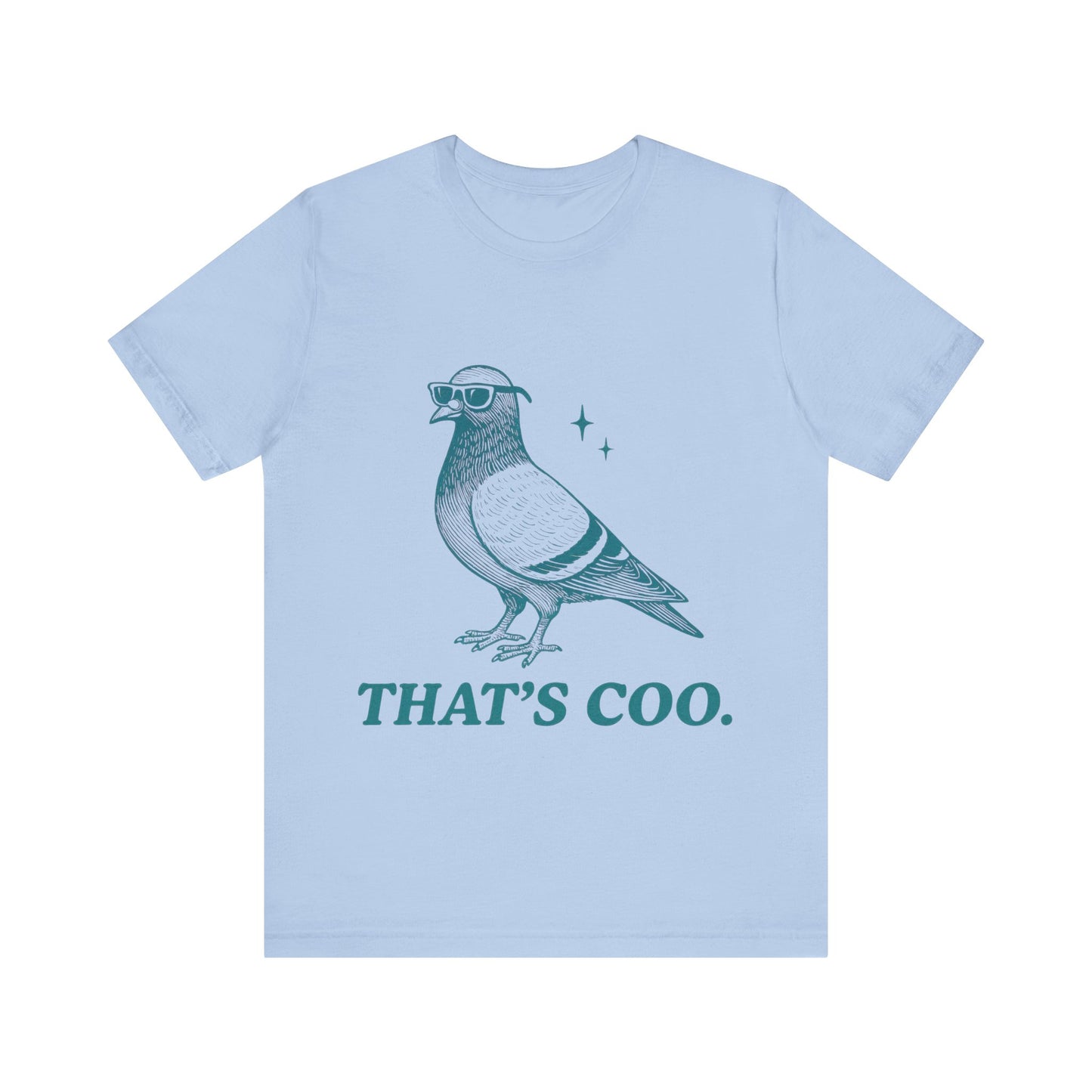 That's Coo  Tee, Cute Bird Graphic Shirt