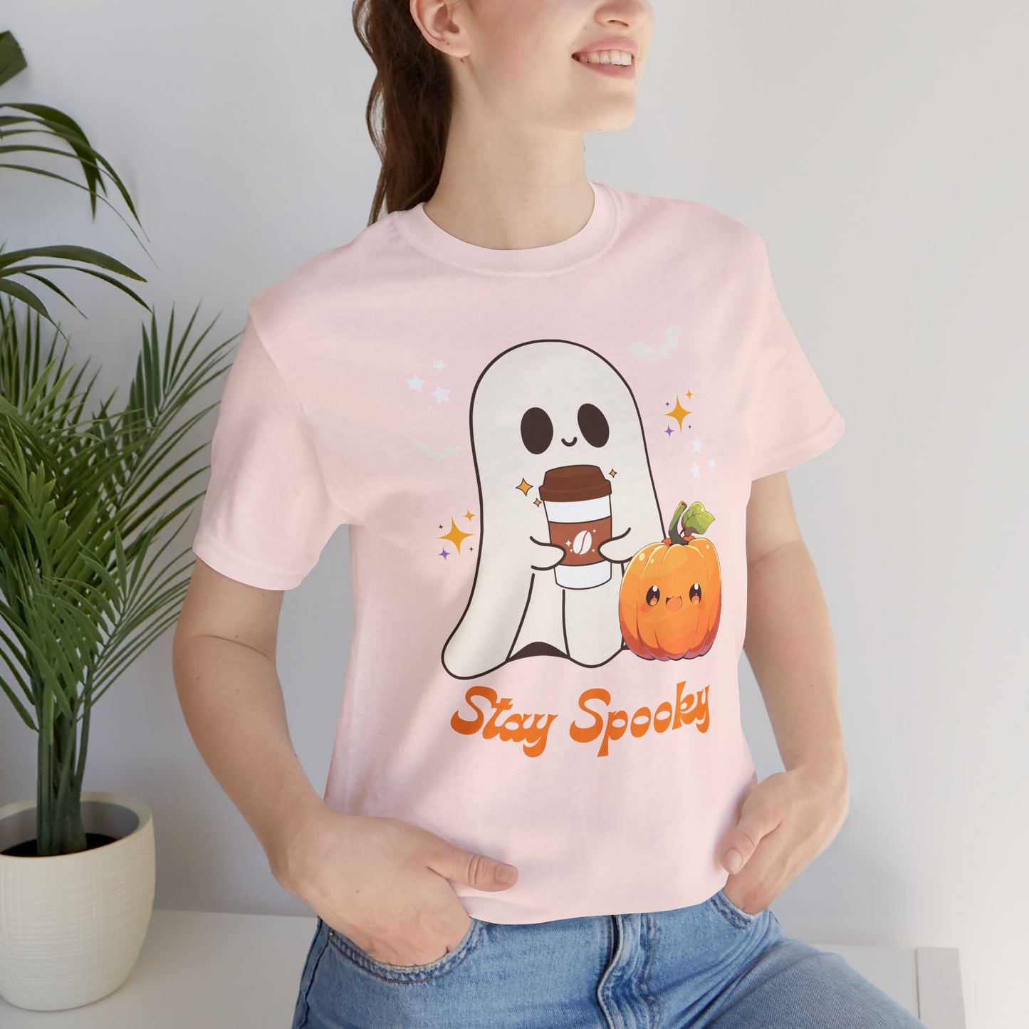 Stay Spooky Shirt, Ghost Graphic Tee