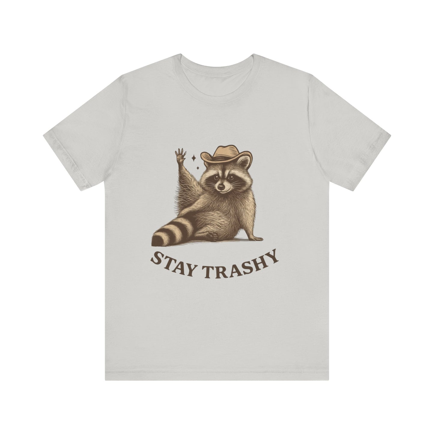 Stay Trashy Raccoon Tee for Nature Lovers