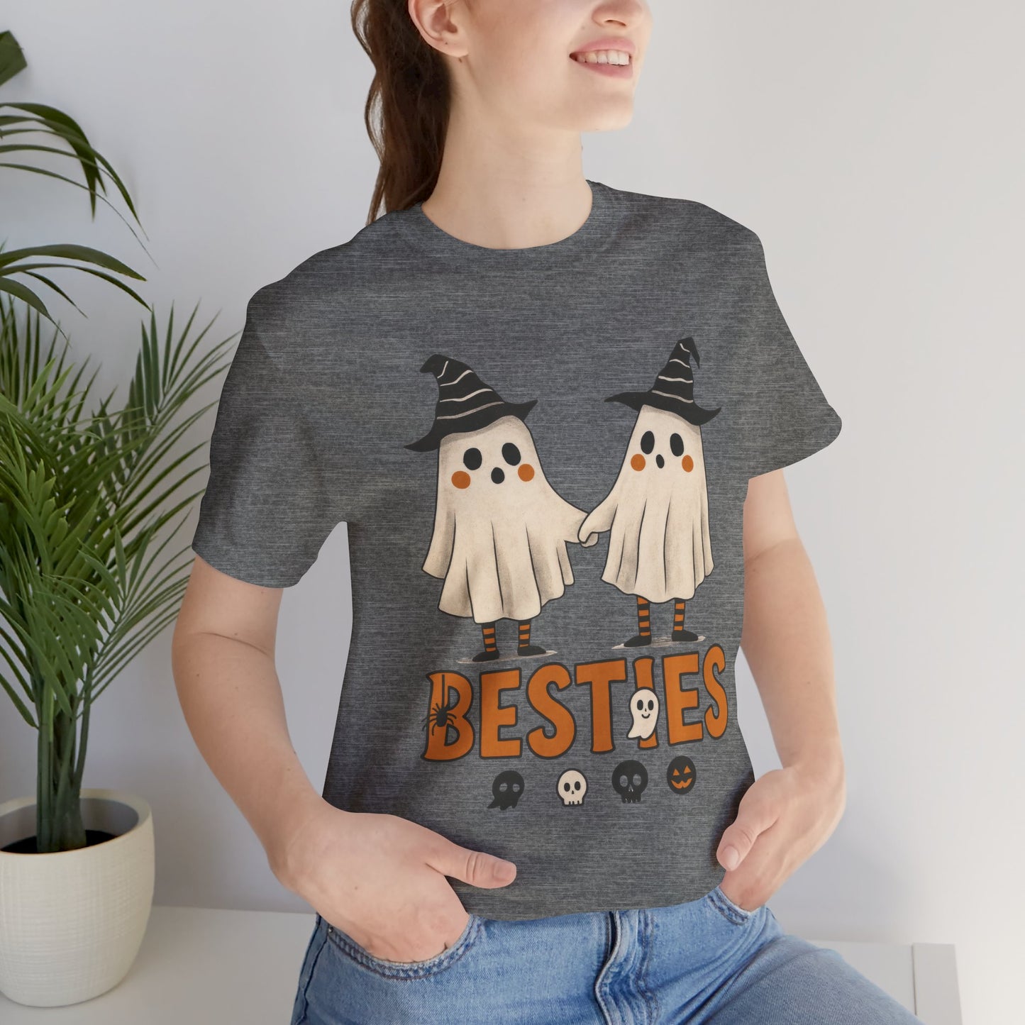 Besties Ghosts Halloween T-Shirt
