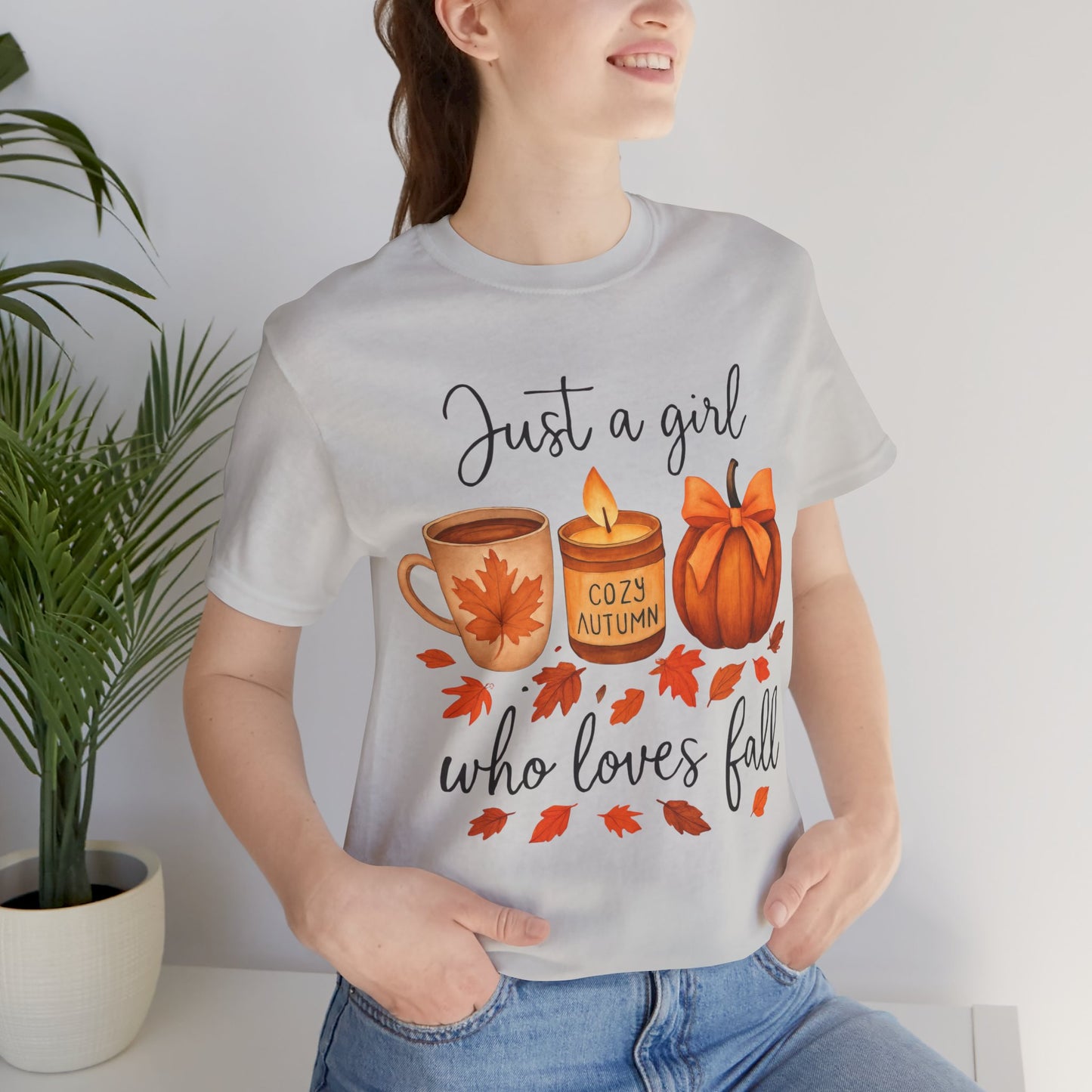Just A Girl Who Loves Fall Shirt