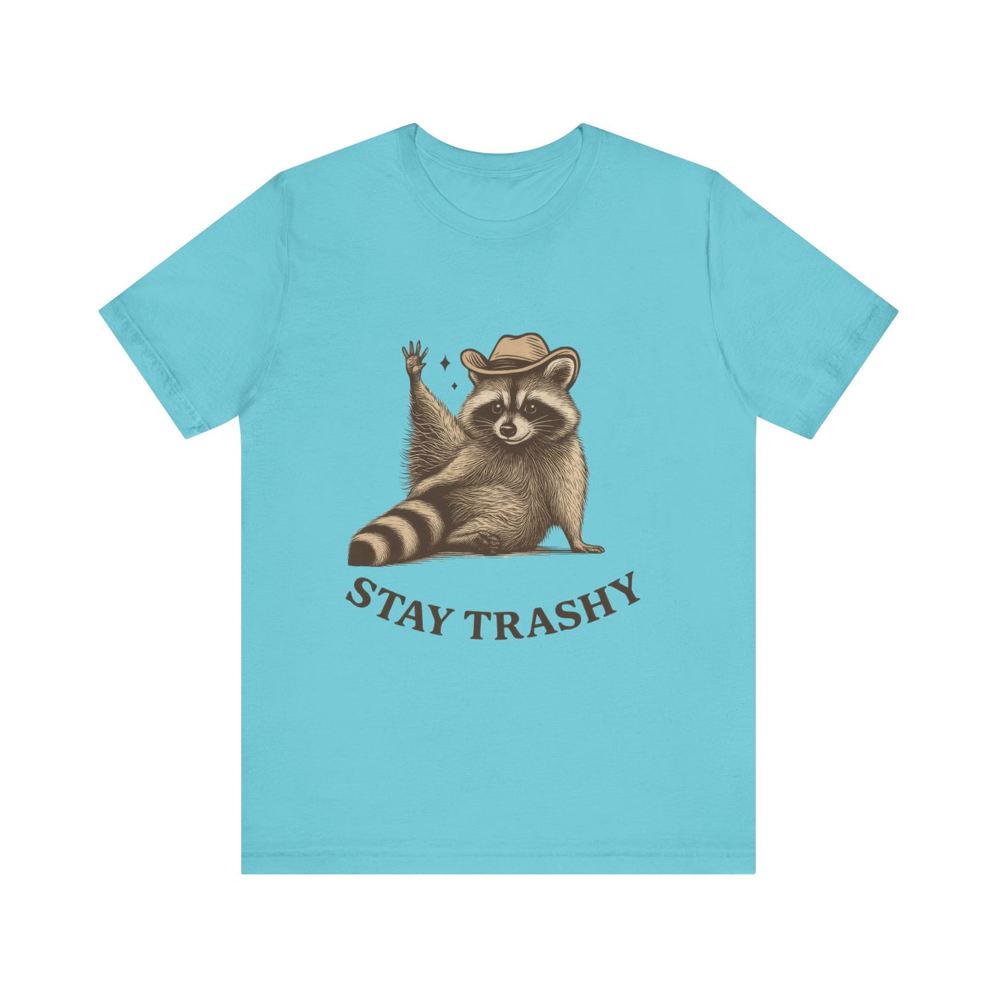 Stay Trashy Raccoon Tee for Nature Lovers