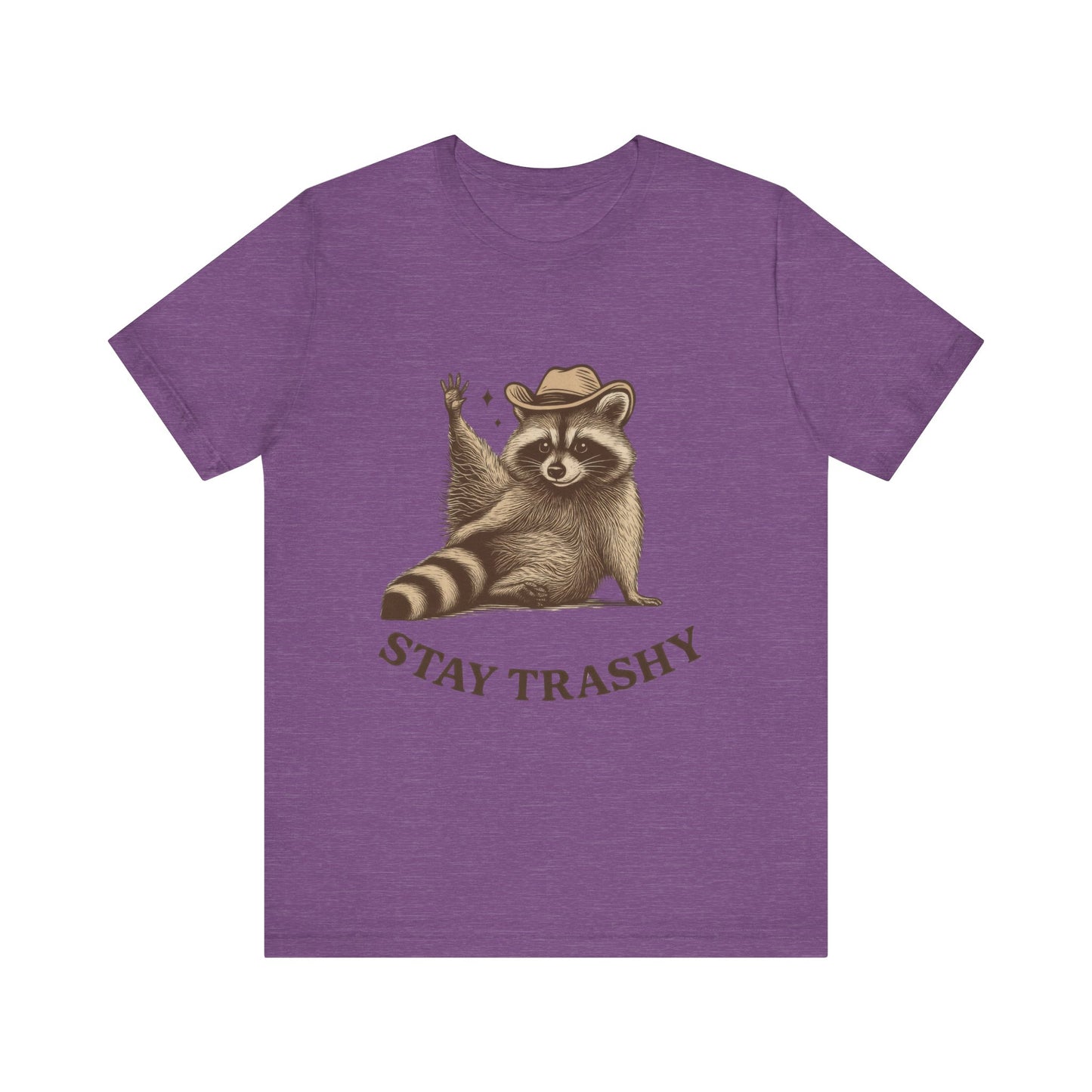 Stay Trashy Raccoon Tee for Nature Lovers