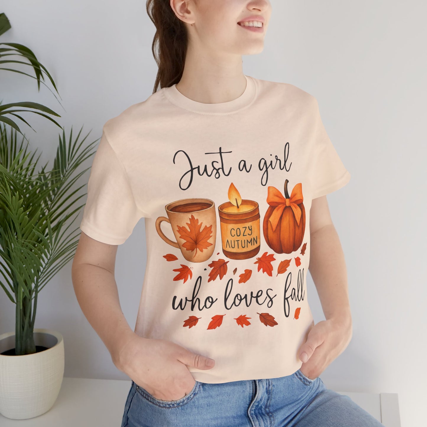 Just A Girl Who Loves Fall Shirt