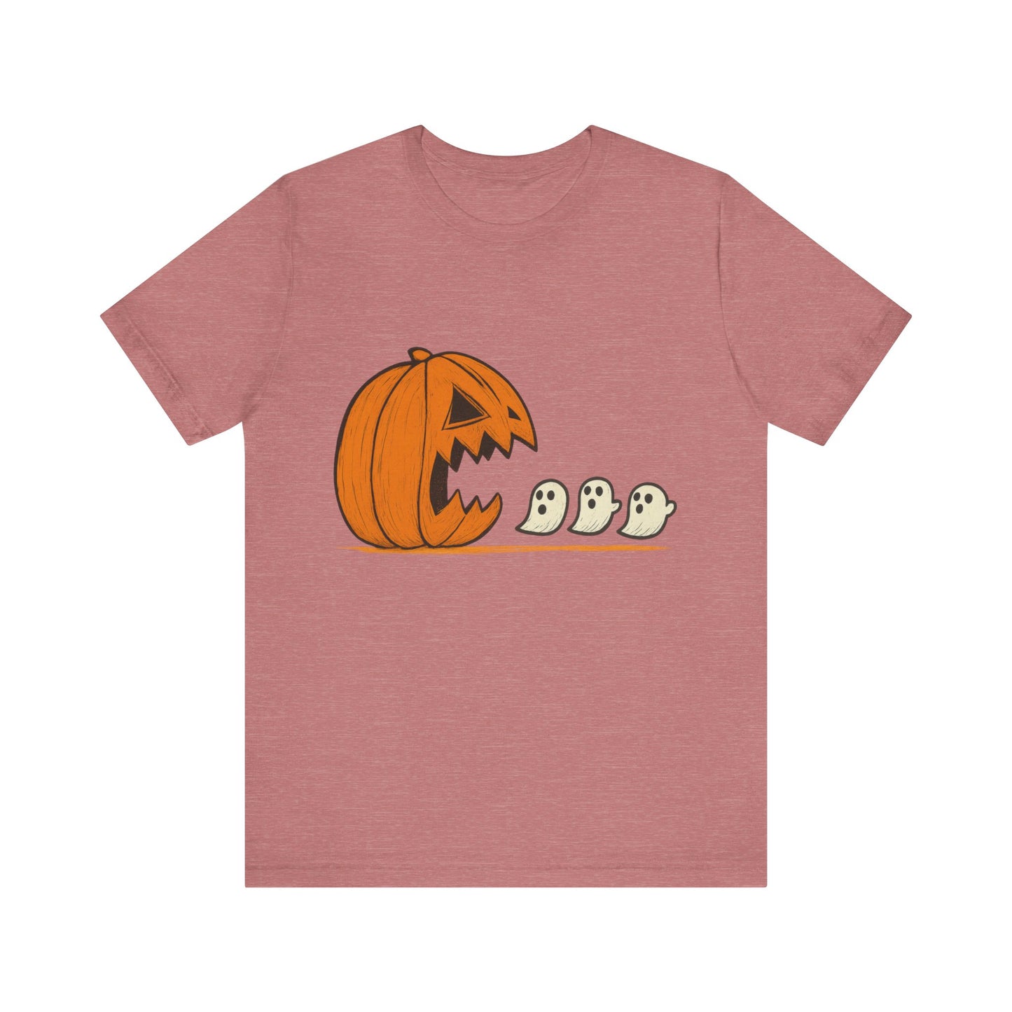 Halloween Ghosts Pumpkin  T-Shirt