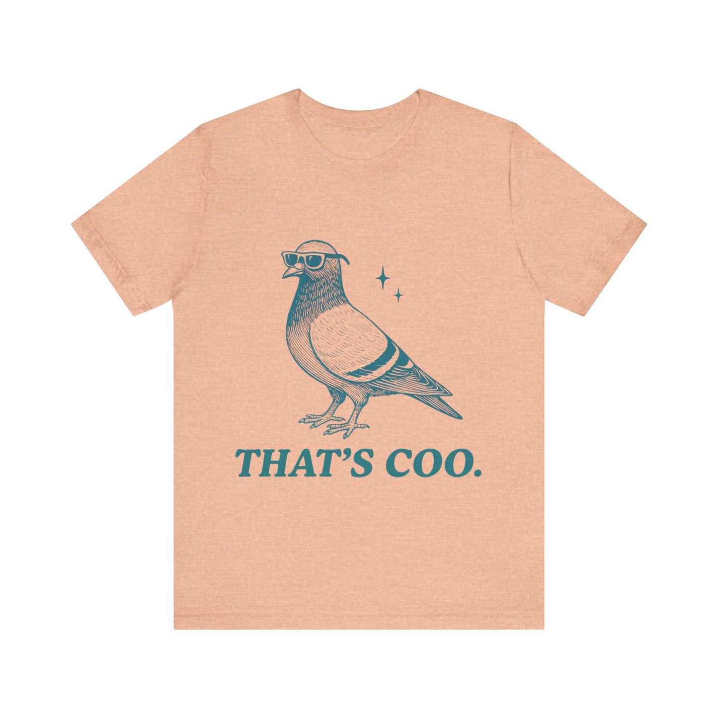 That's Coo  Tee, Cute Bird Graphic Shirt