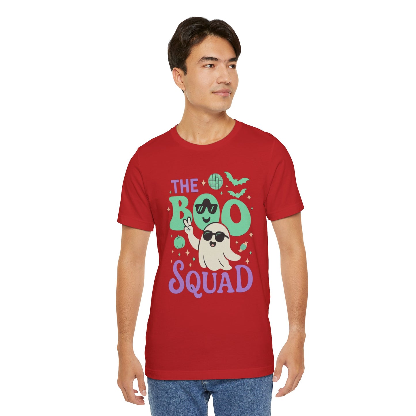 BOO Squad Halloween Shirt, Cute Ghost  Halloween Gift
