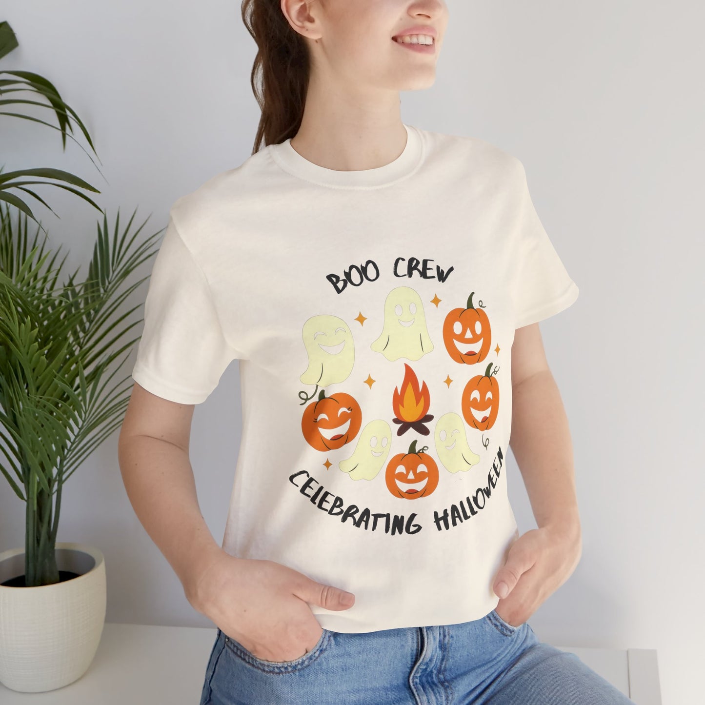 Boo Crew Halloween Tee, Halloween Party Wear