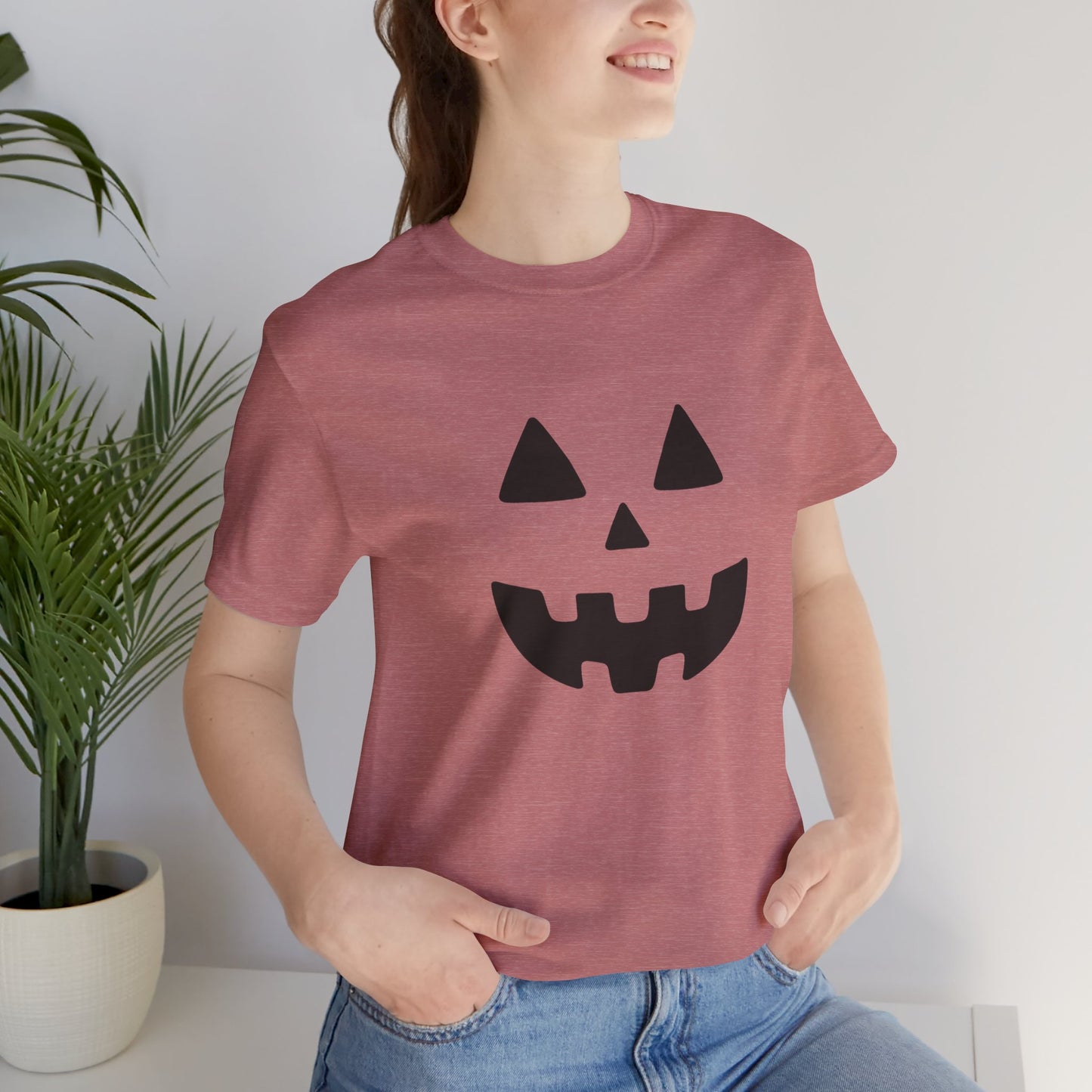 Halloween Pumpkin Face Trick or Treat Shirt