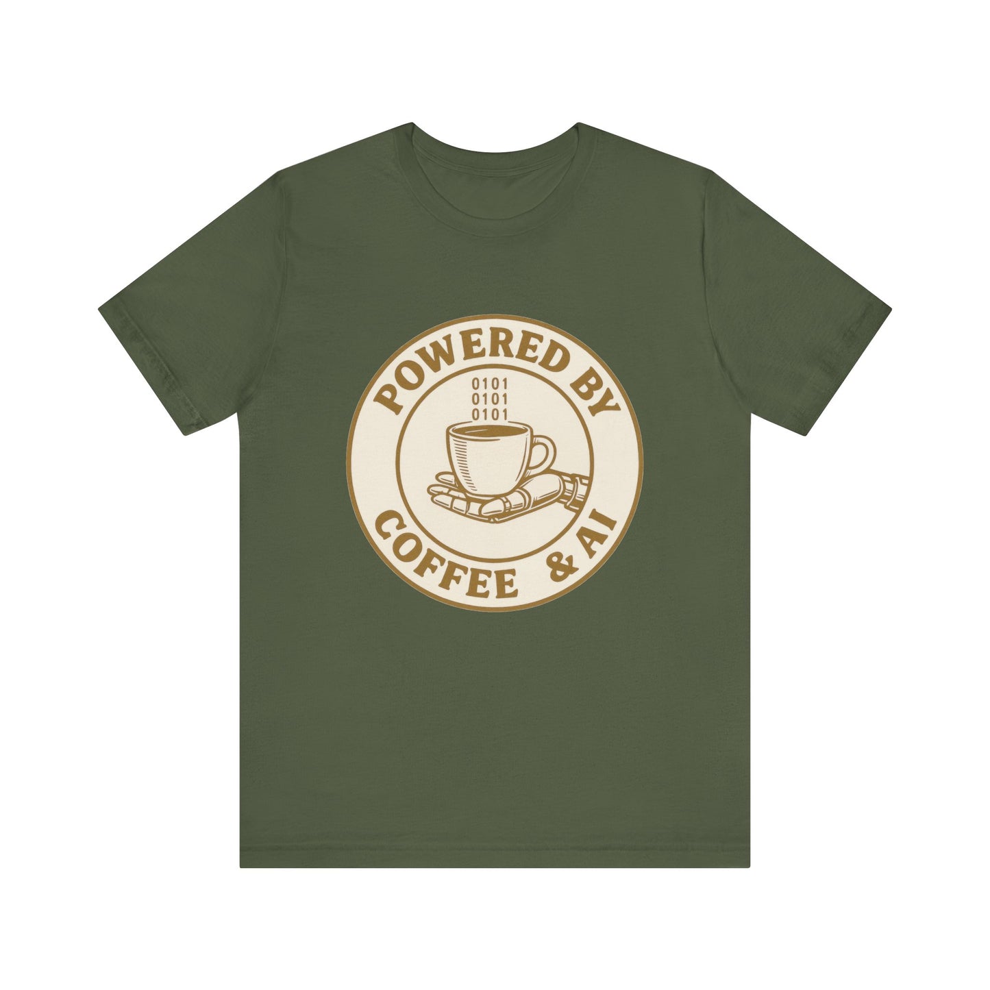 Powered by Coffee & AI T-Shirt